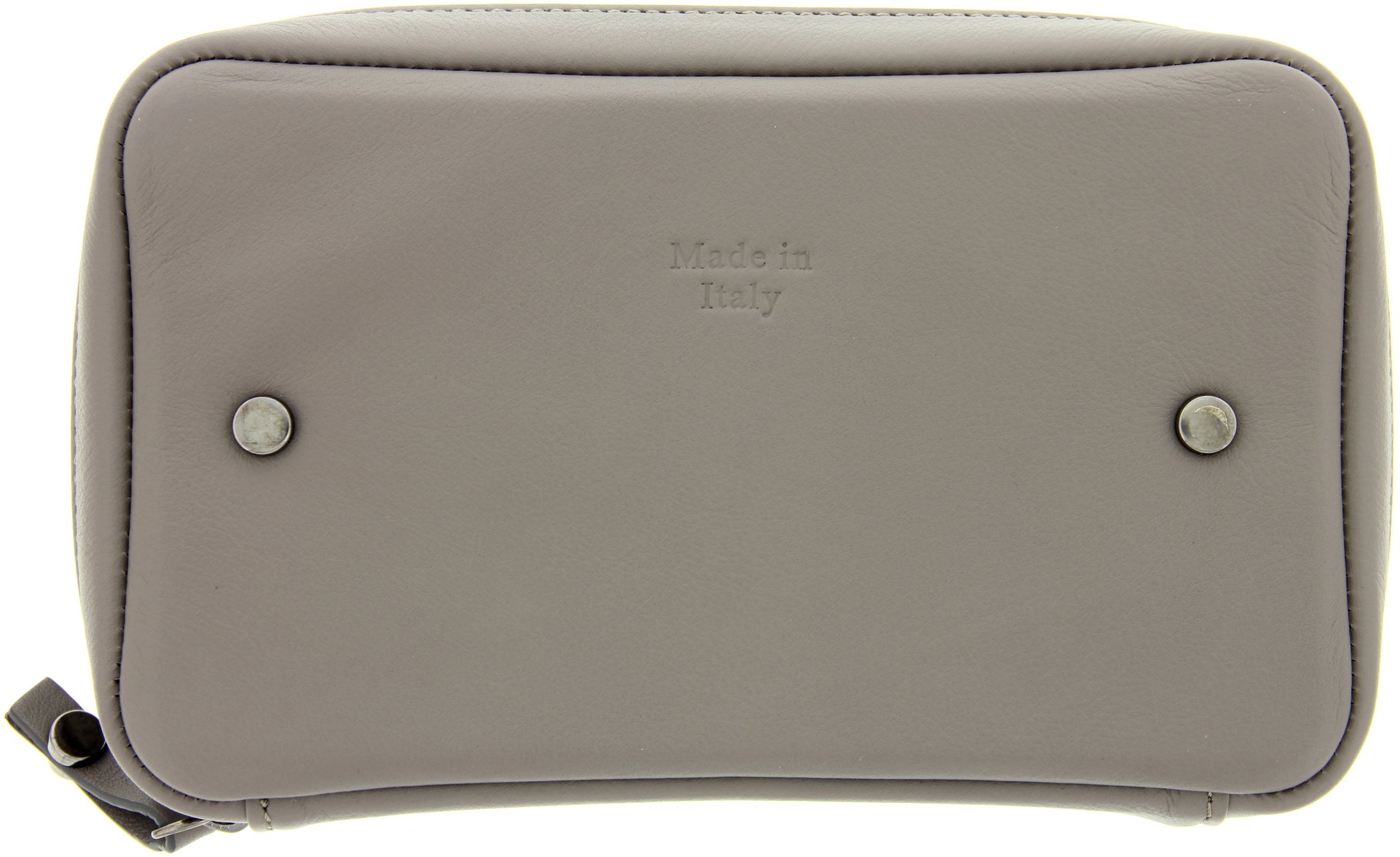 Claudio Albieri Etui Traveledition Taupe Rückseite