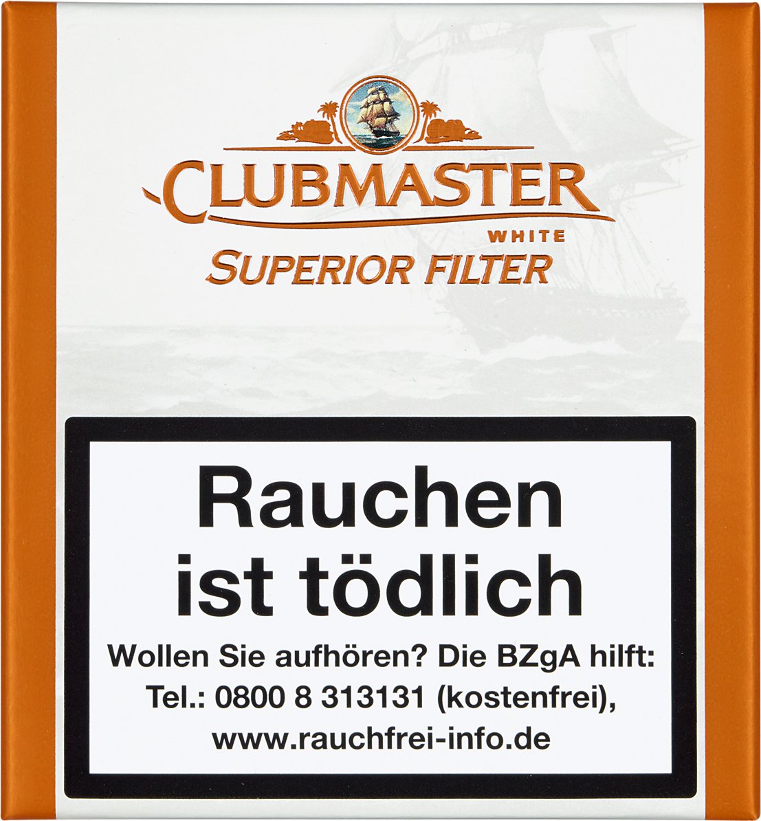 Clubmaster White Superior Filter No. 178
