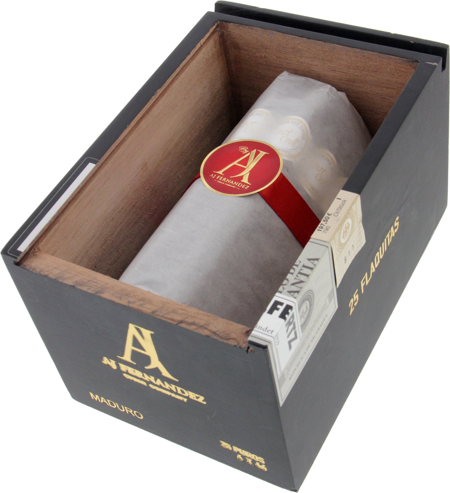 A.J. Fernandez The Last Call Maduro Flaquitas Kiste offen