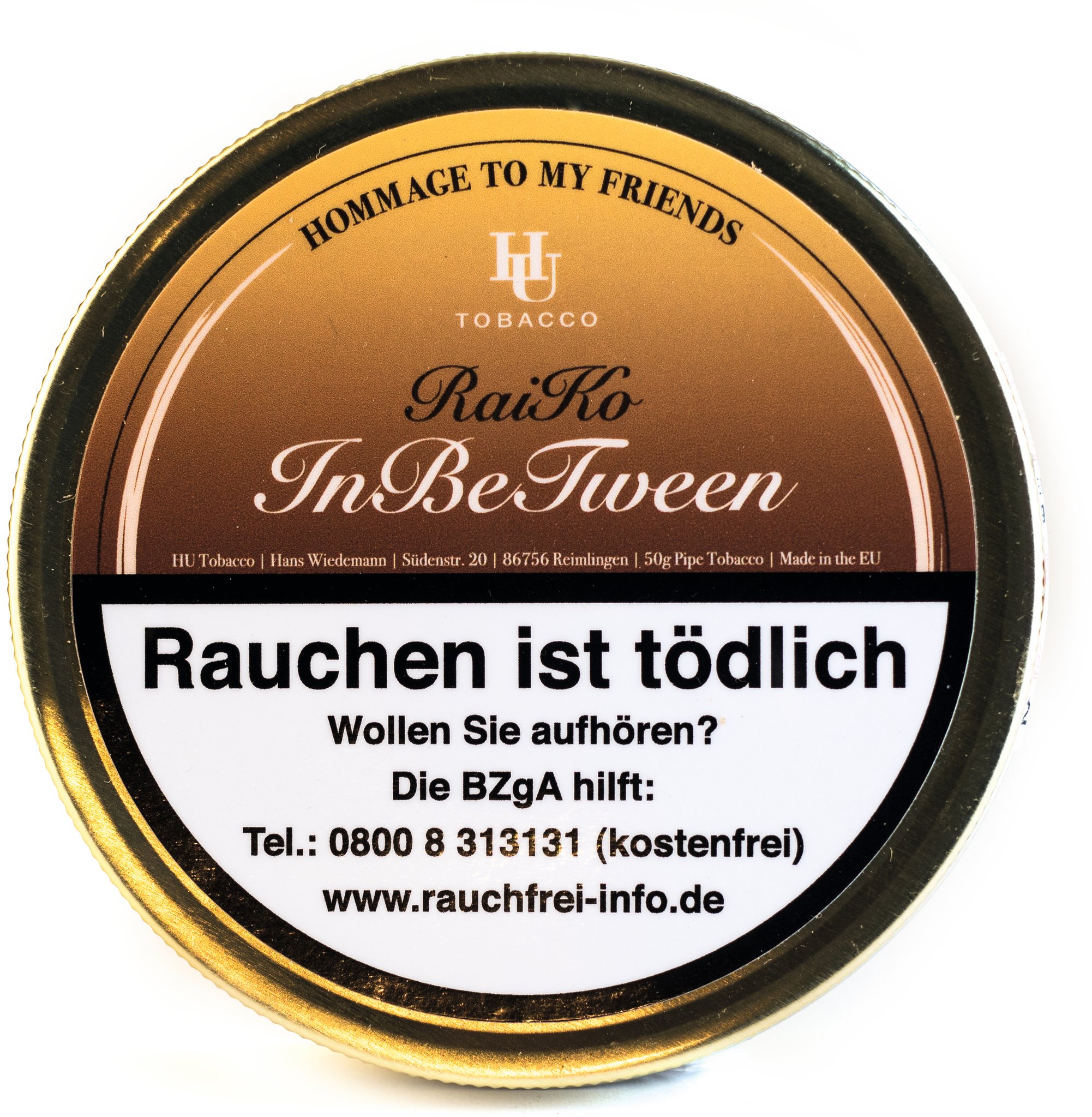 HU Tobacco Hommage Raiko 50g Dose