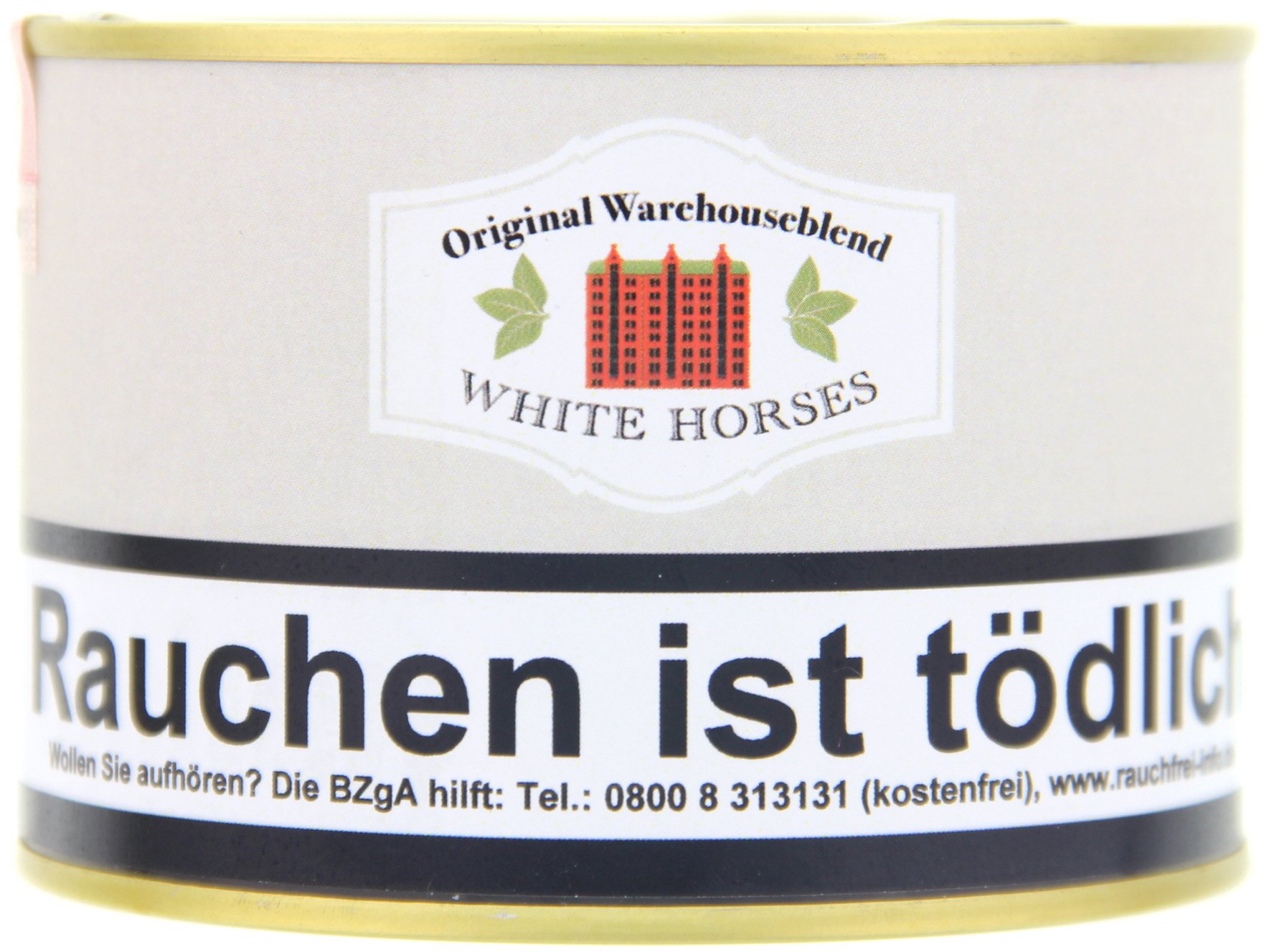 HU Tobacco Original Warehouseblend White Horses 100g Dose