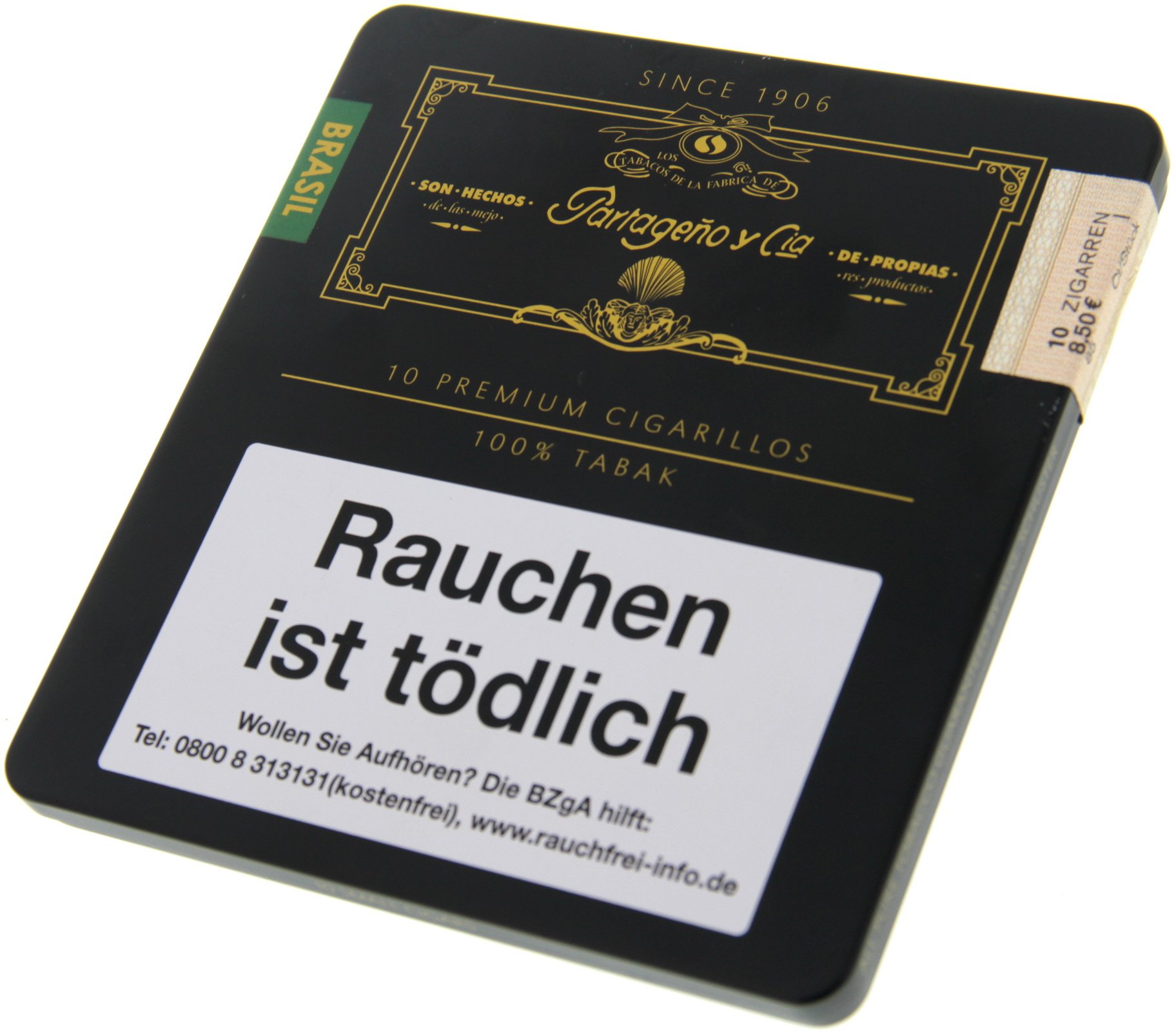 Partageno Cigarillos Señorita Sumatra (154) Blechpackung