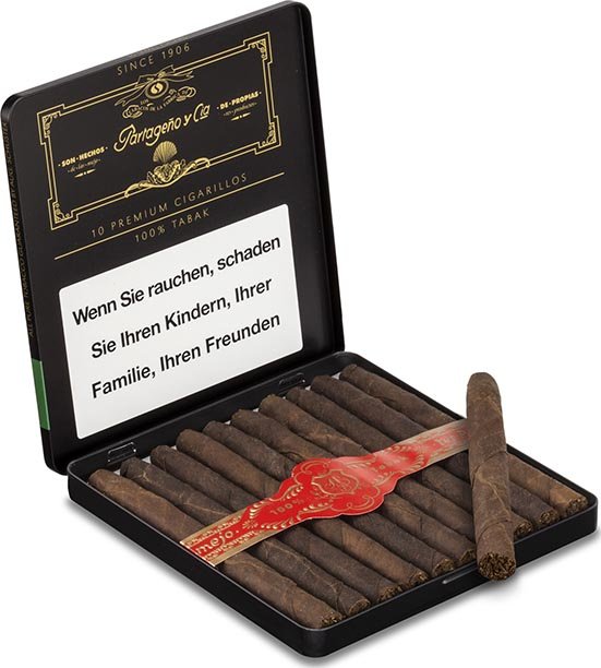 Partageno Cigarillos Señorita Brasil (154) Blechpackung offen