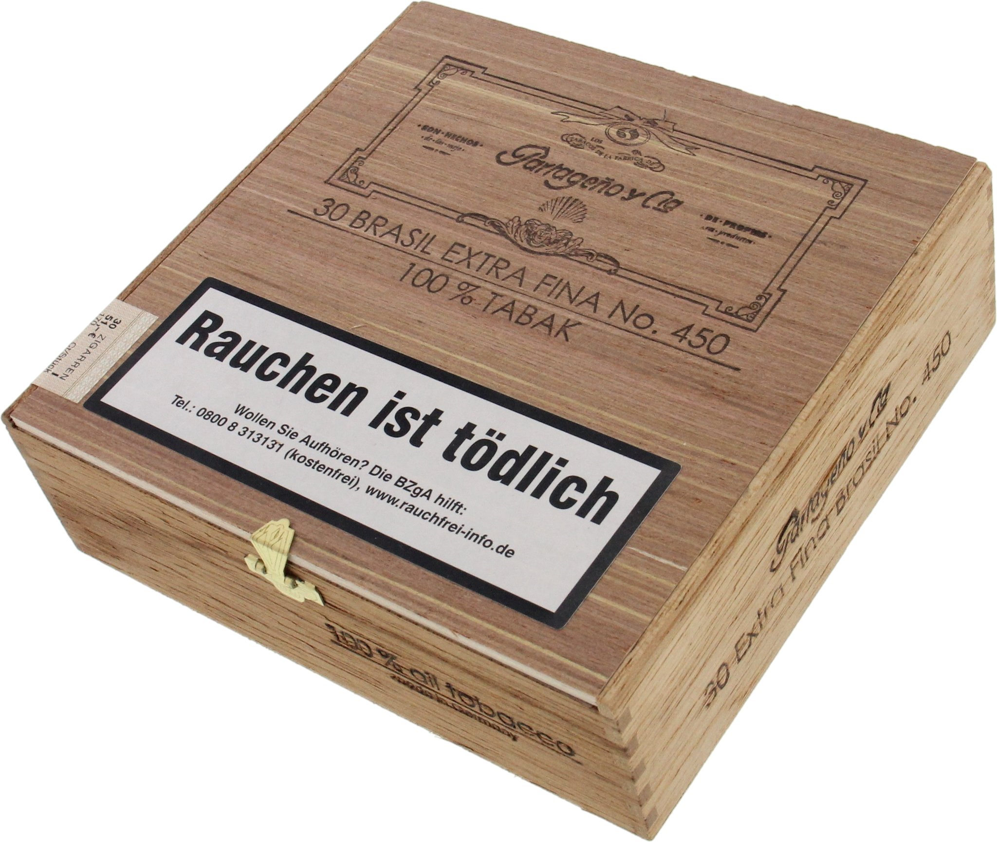 Partageno Panatela & Corona Corona Brasil (450) 30er Kiste