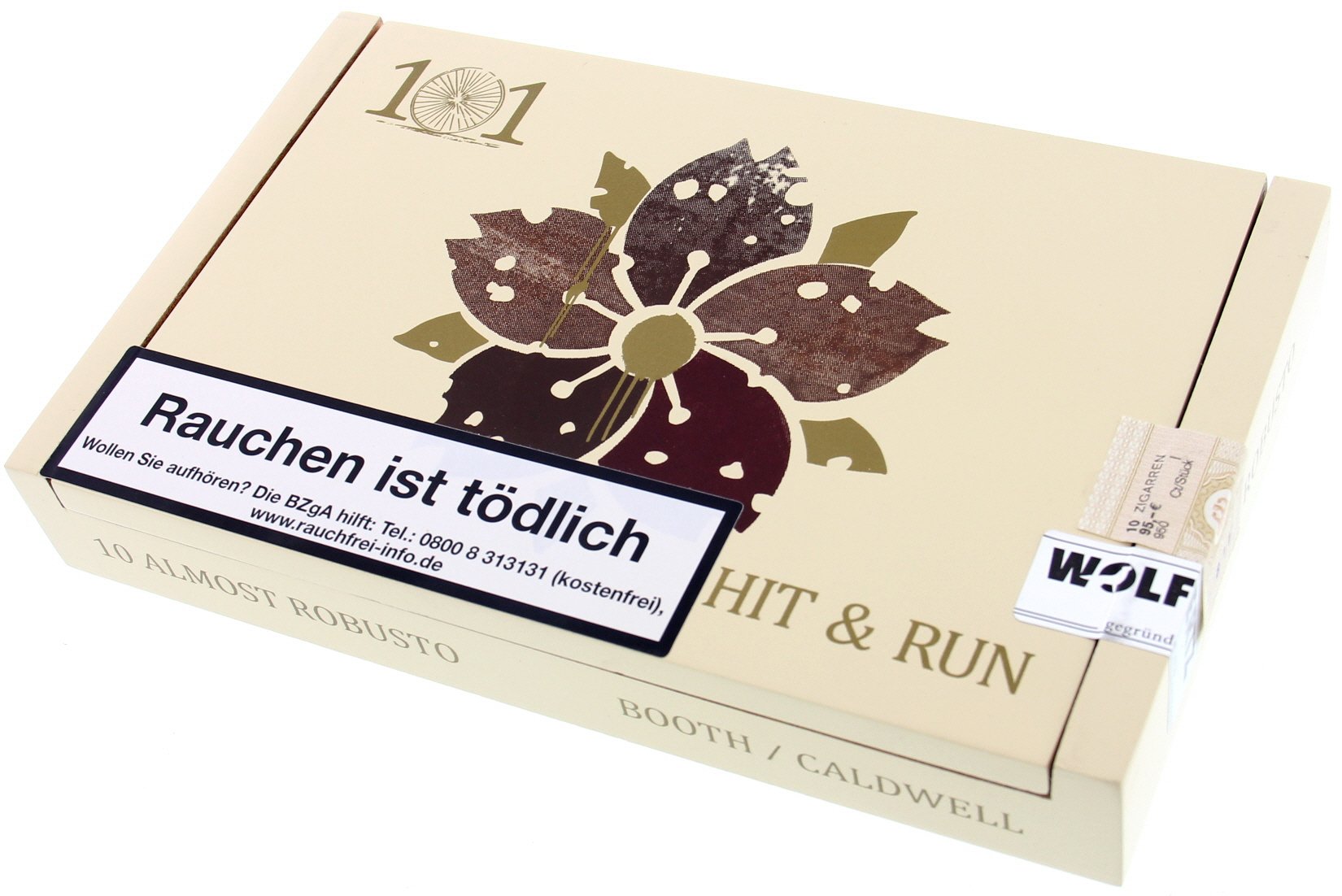 Caldwell Hit & Run Almost Robusto Edition Limitada 2017 Kiste