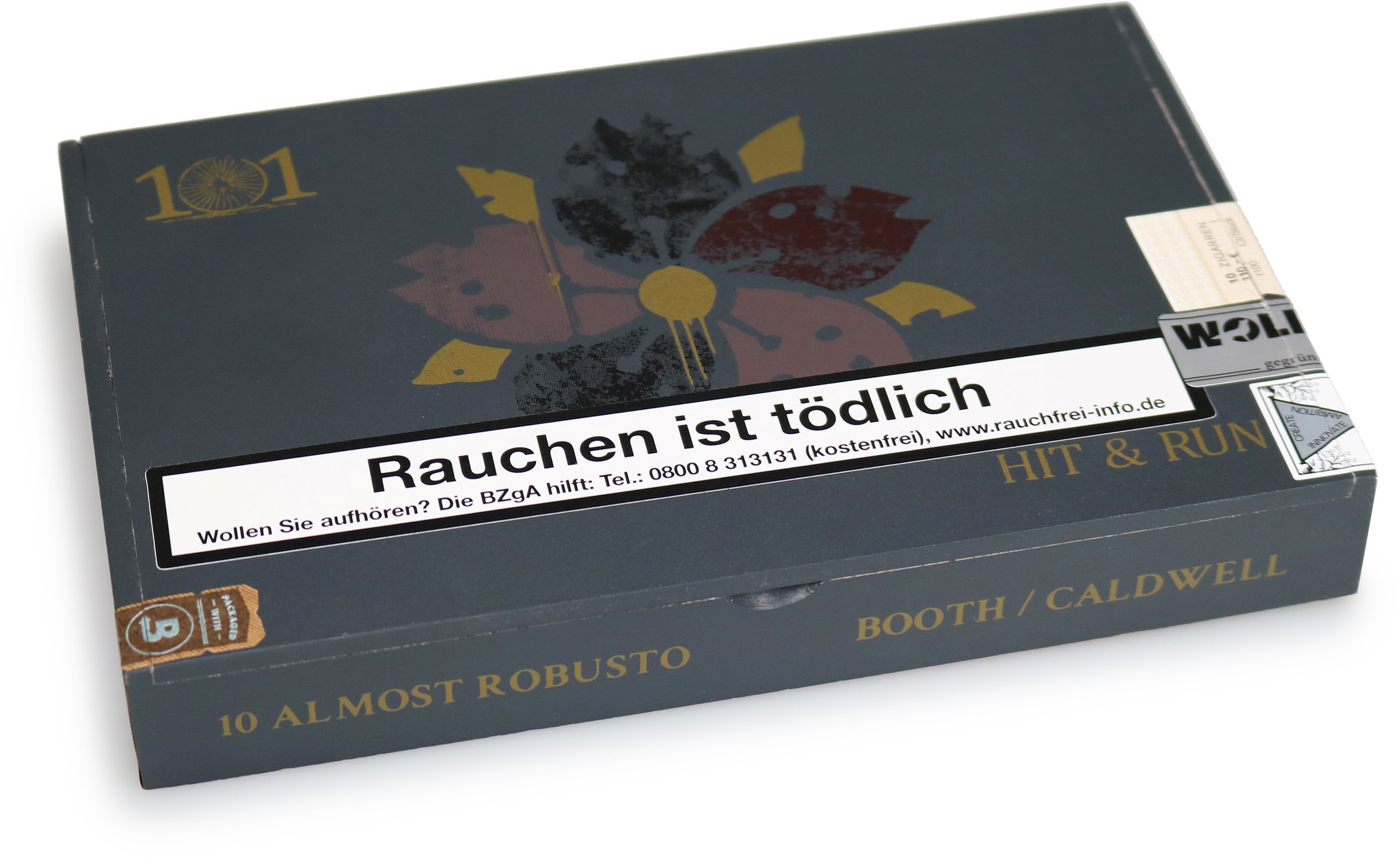 Caldwell Hit & Run Almost Robusto Edition Limitada 2018 Kiste