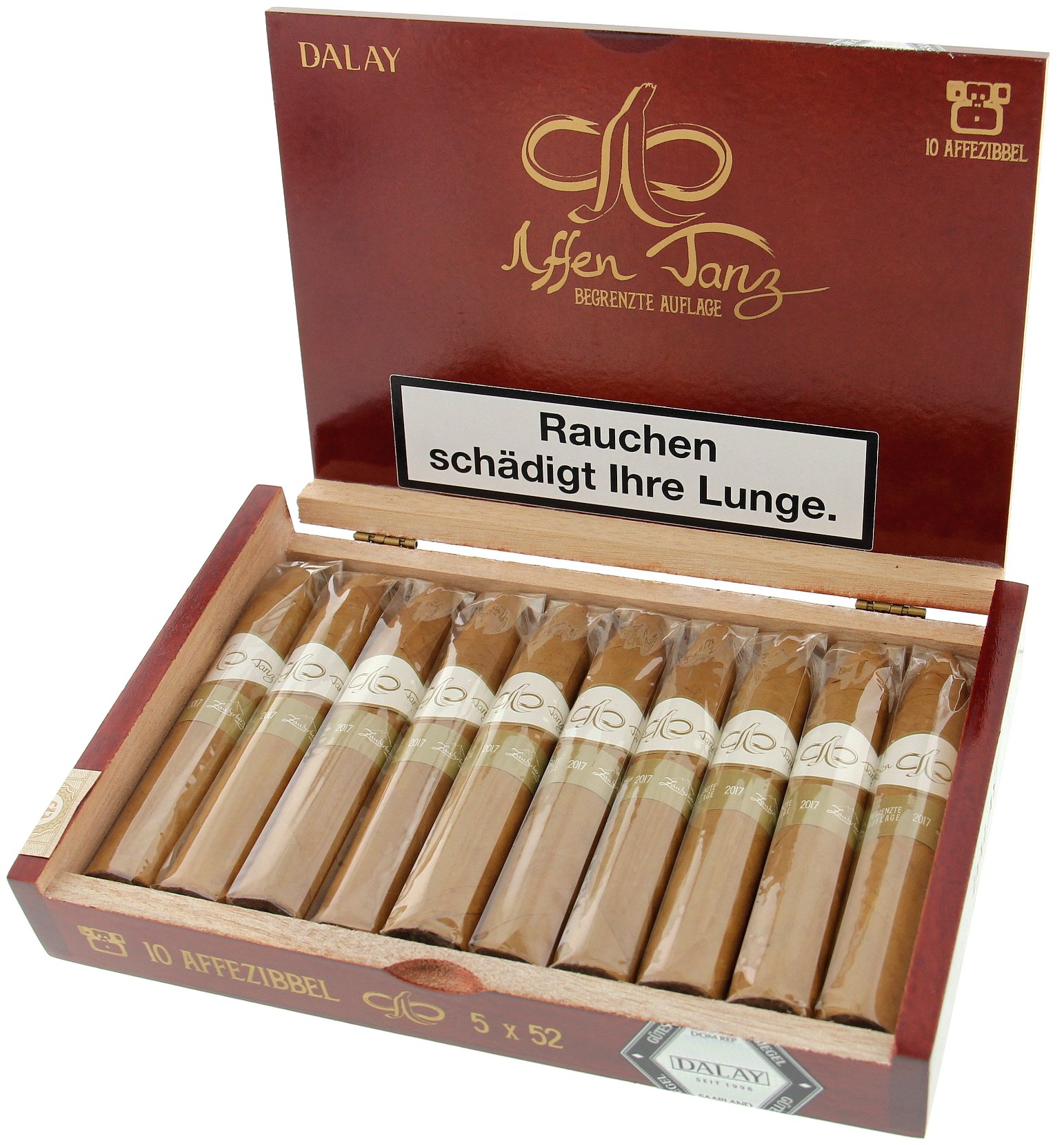 Dalay Affentanz Affezibbel HELL Kiste offen