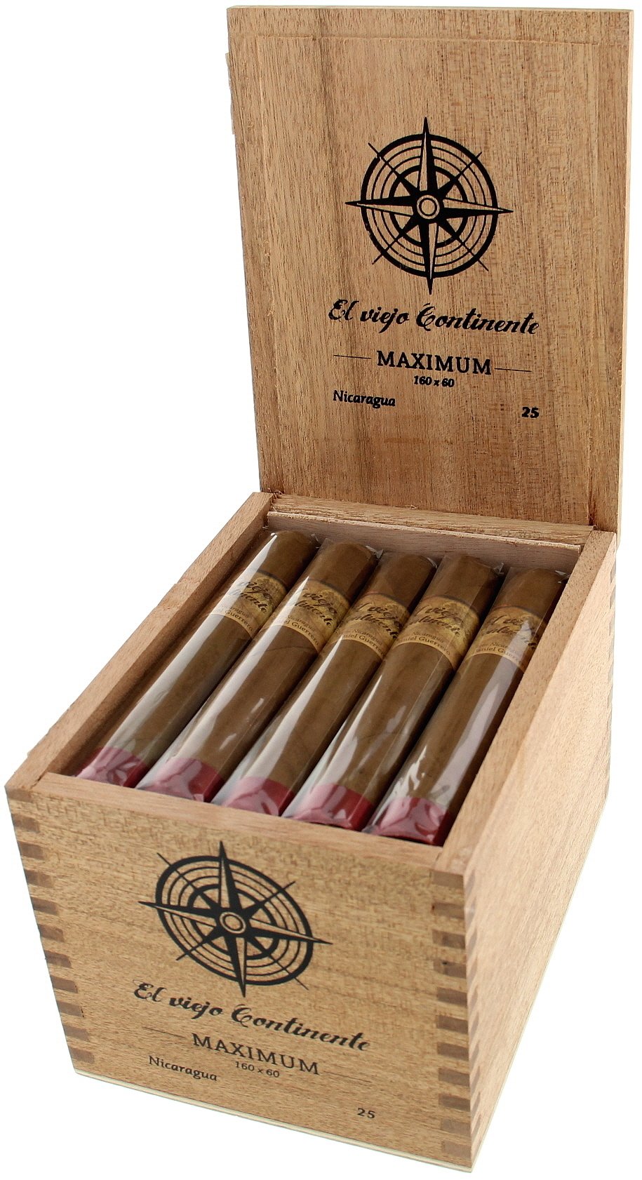El Viejo Continente Classic Maximum (6.25x60) Kiste offen