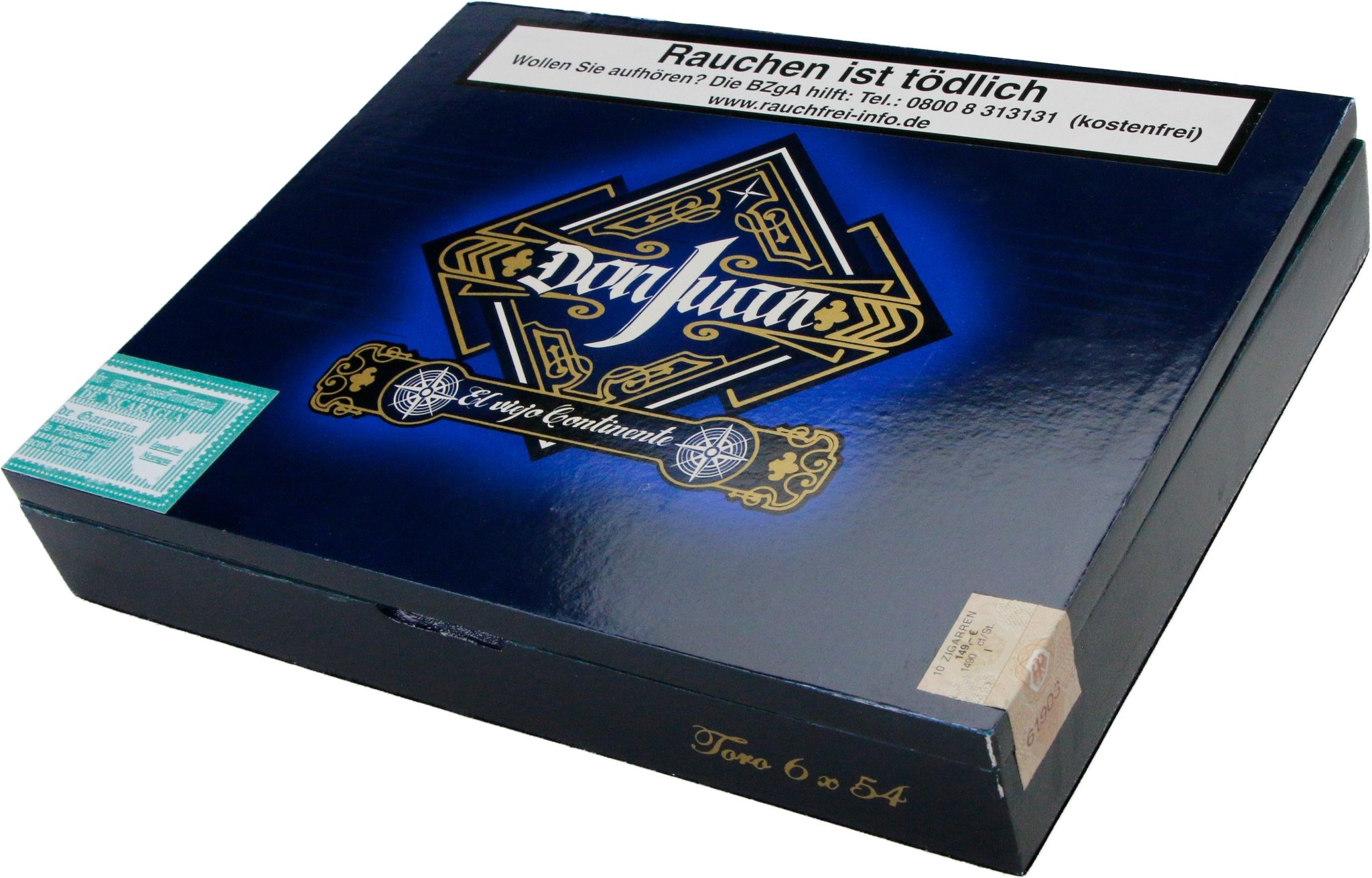 El Viejo Continente Classic Don Juan Toro Special Edition Kiste