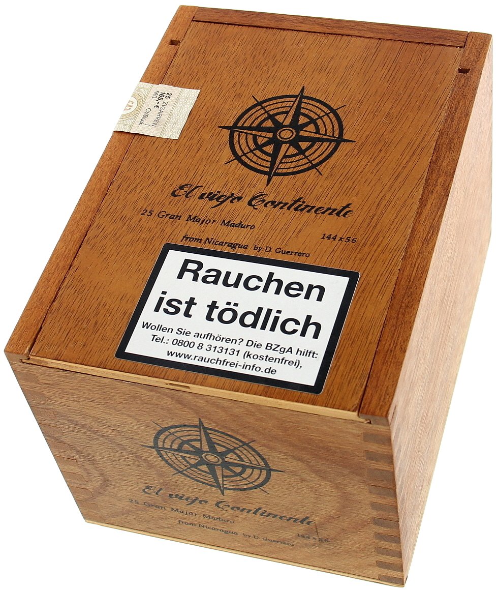 El Viejo Continente Maduro Gran Major (5.75x56) Kiste