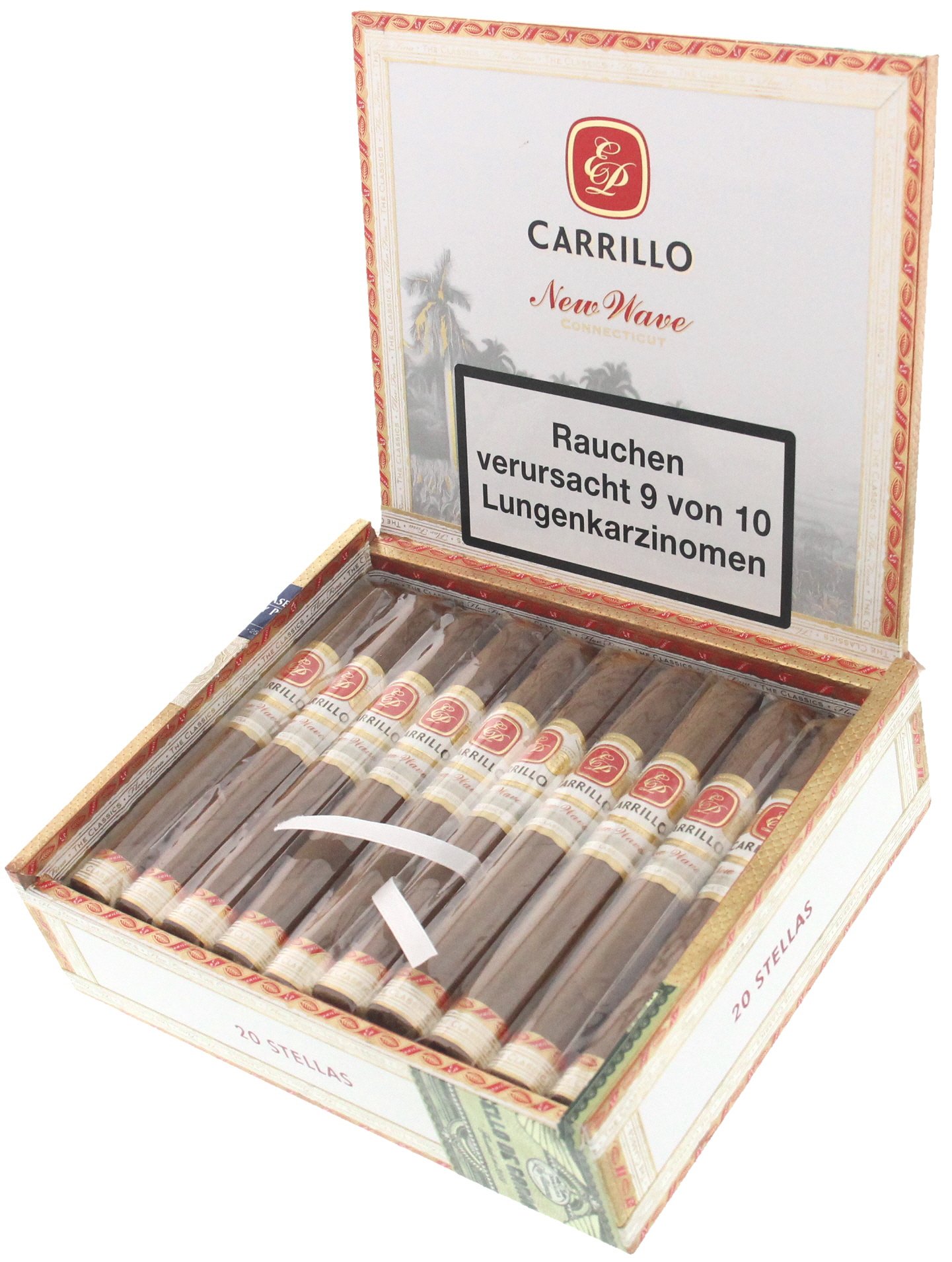 EPC Ernesto Perez-Carrillo NEW WAVE Connecticut Stella (Corona) Kiste offen