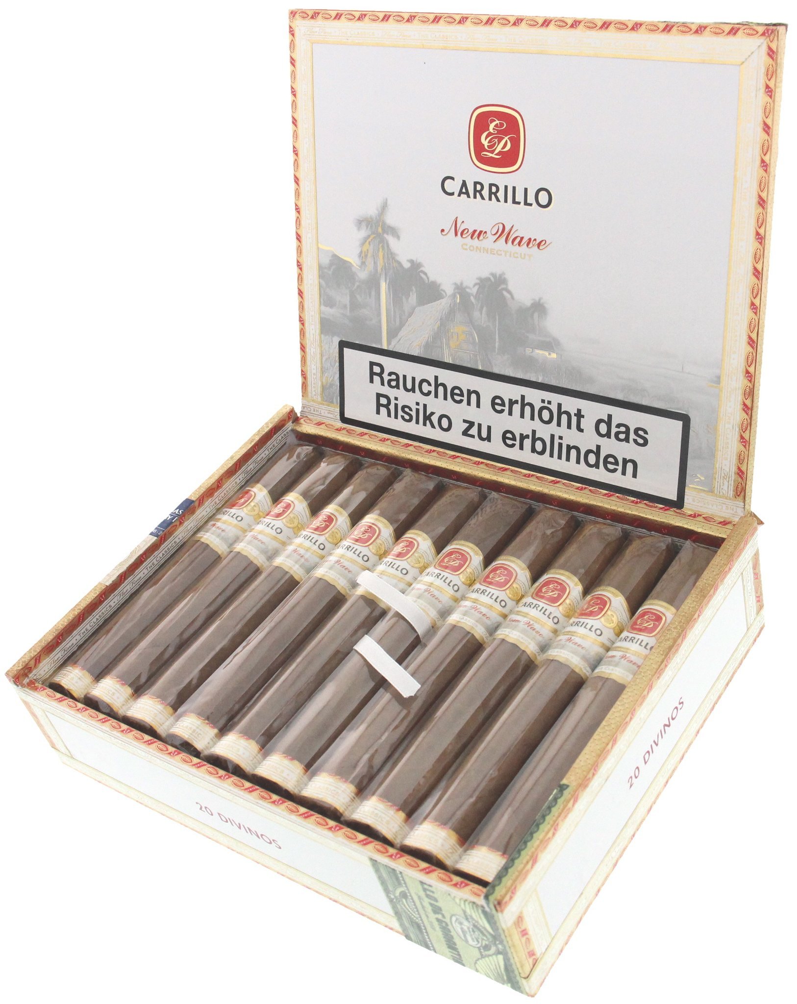 EPC Ernesto Perez-Carrillo NEW WAVE Connecticut Divinos (Toro) Kiste offen