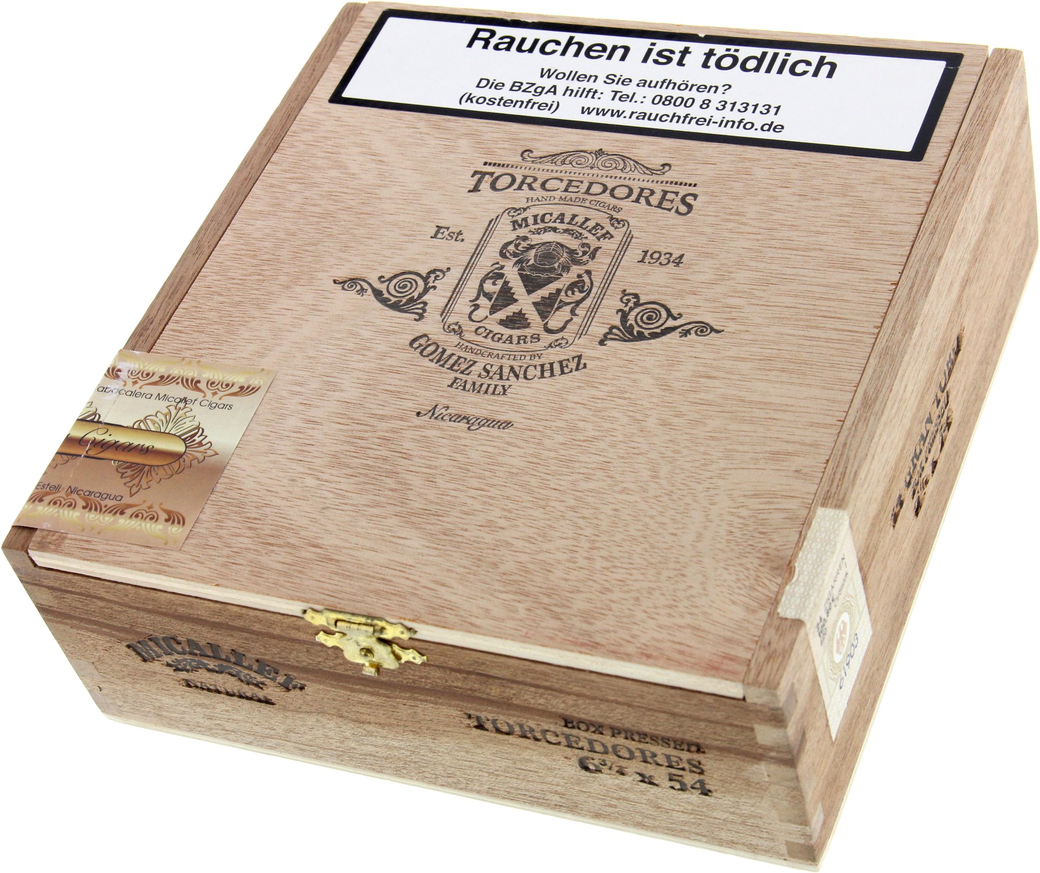 Micallef Zigarren Torcedores Gran Toro (Churchill) Kiste