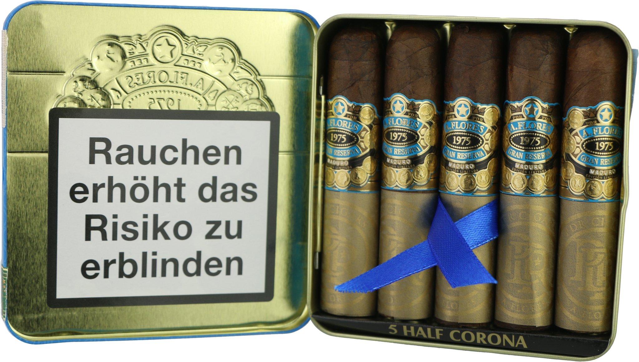 PDR Abe Flores 1975 Gran Reserva Maduro Half Corona Offen