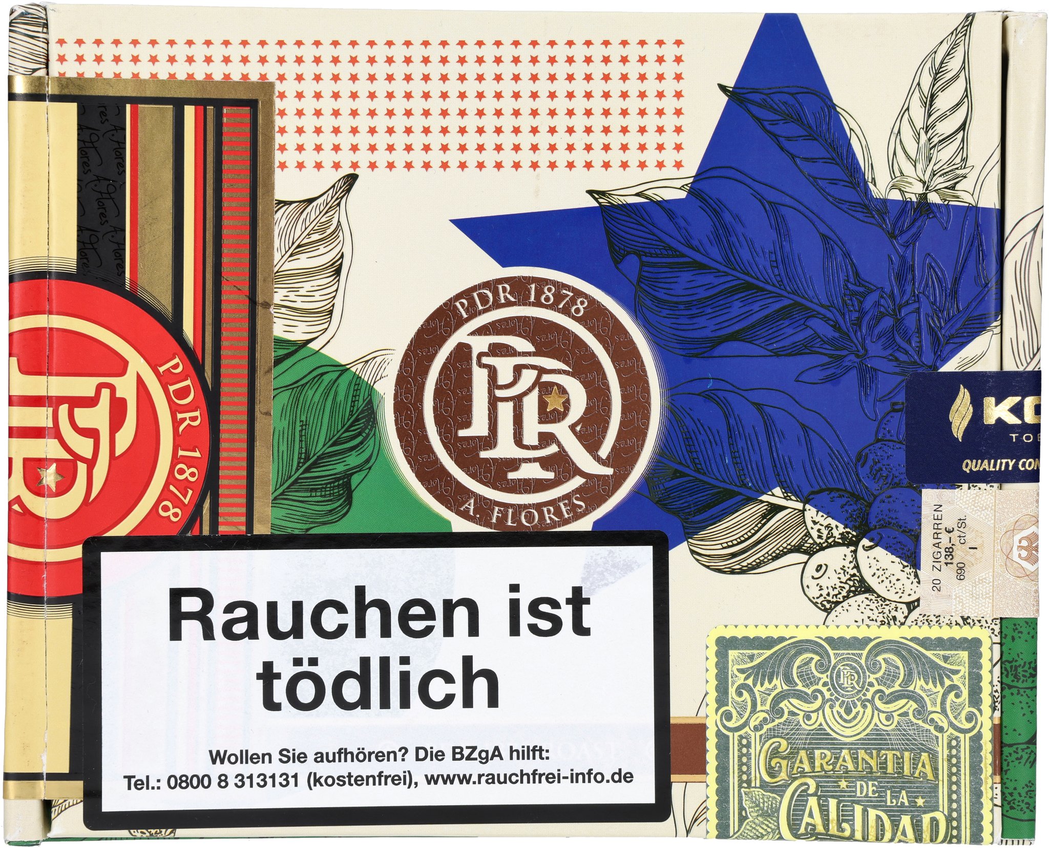 Special Corona box front