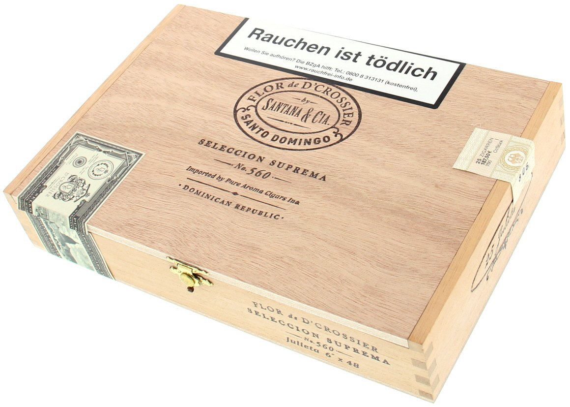 Flor de D'Crossier Seleccion Suprema 560 Julietas (47x6) 25er