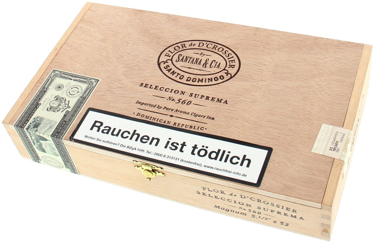 Flor de D'Crossier Seleccion Suprema 560 Magnum (52x5.5) 25er