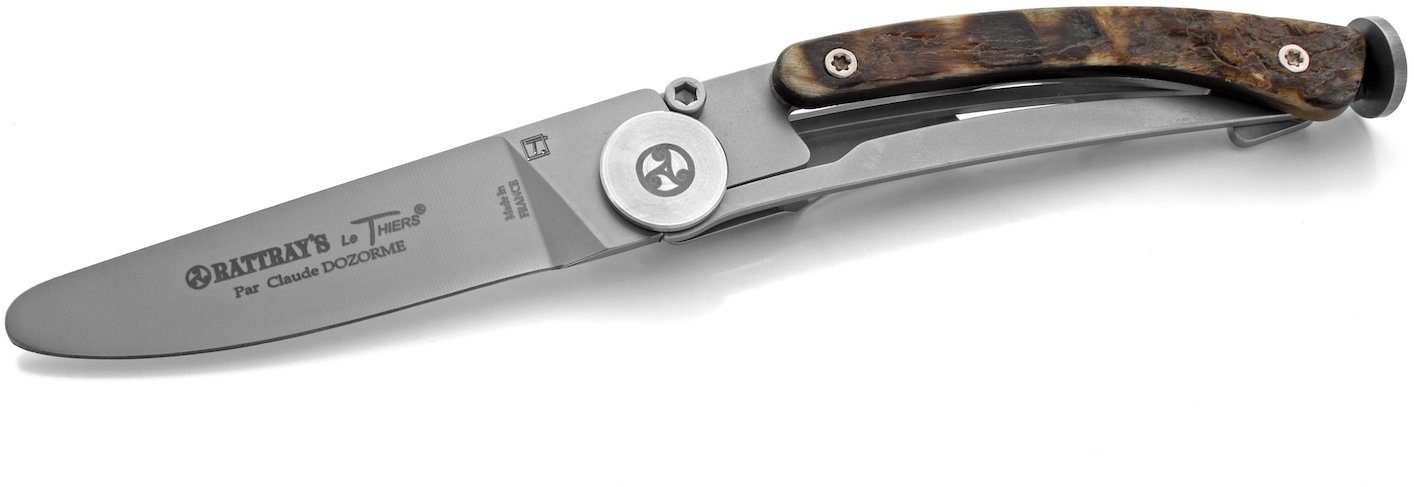 Rattray's Pfeifenbesteck Explorer Claude Dozorme Widder Horn (15409) offen
