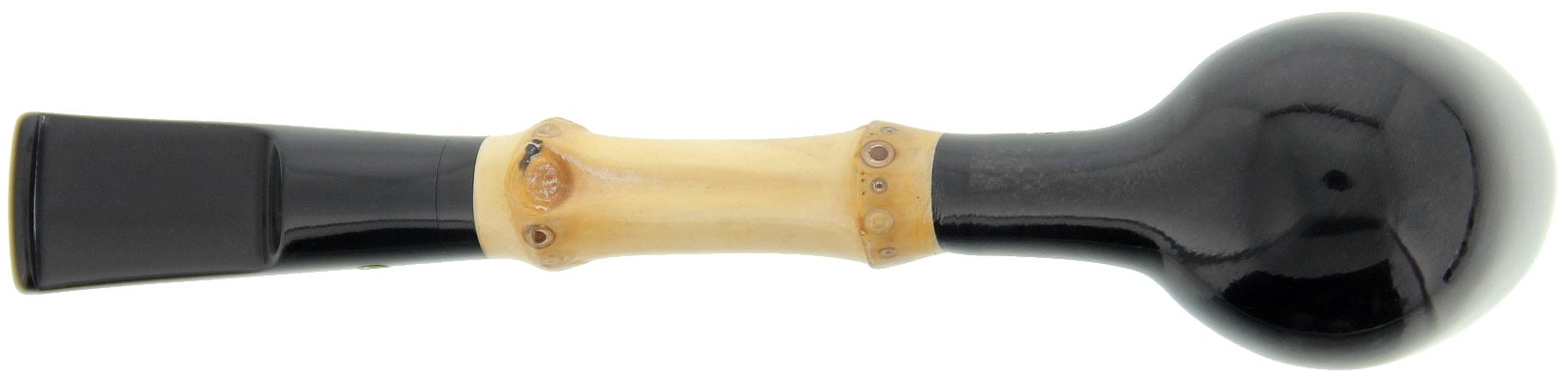 Stanwell Bamboo schwarz poliert Unterboden