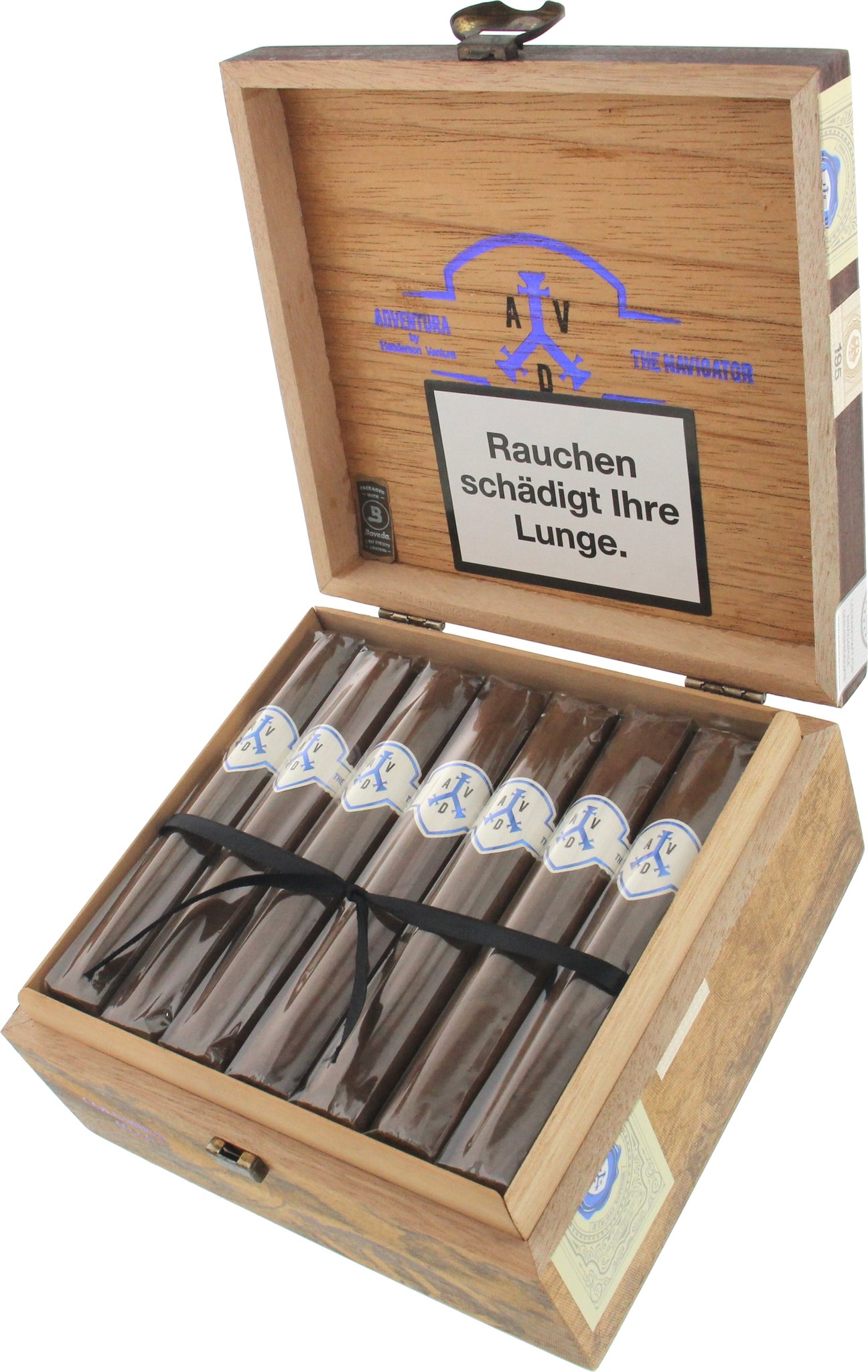 ADV Cigars & McKay The Navigator Columbus (60 x 6) Kiste offen