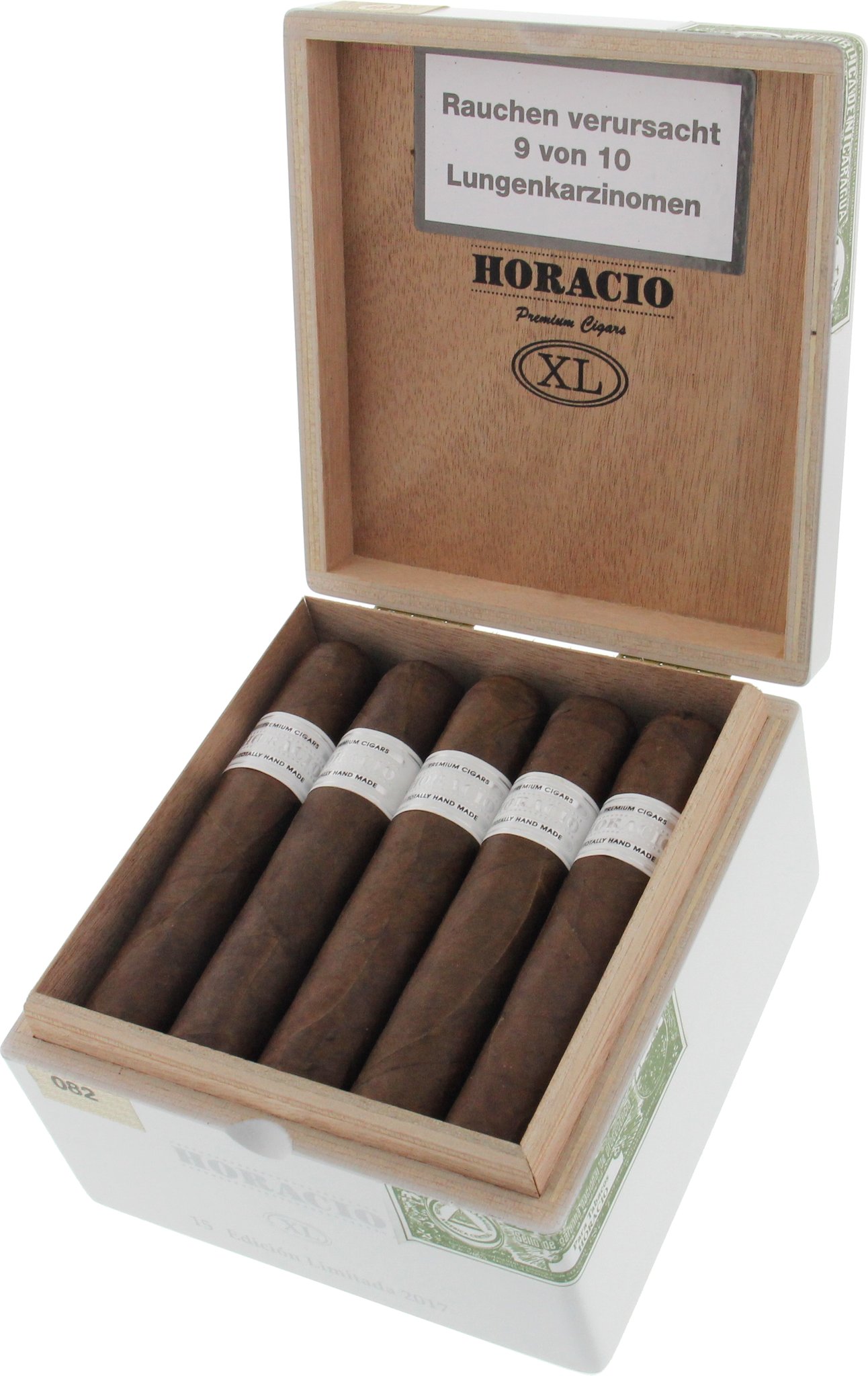 Horacio Edicion Especial Limitada 2017 XL Kiste offen