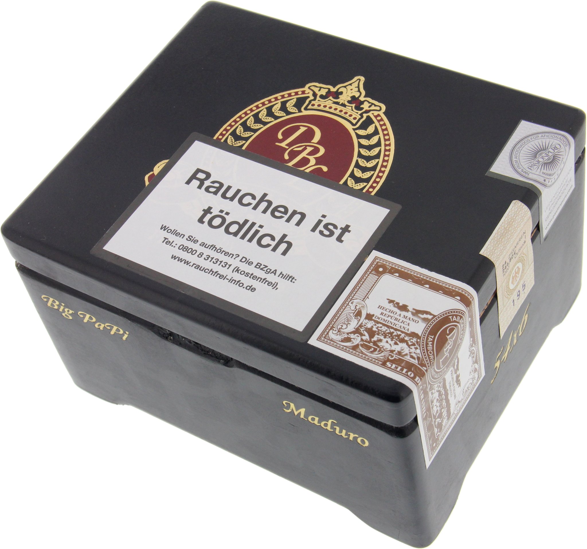 DBL Cigars Dominican Big Leaguer Maduro Big Papi Kiste