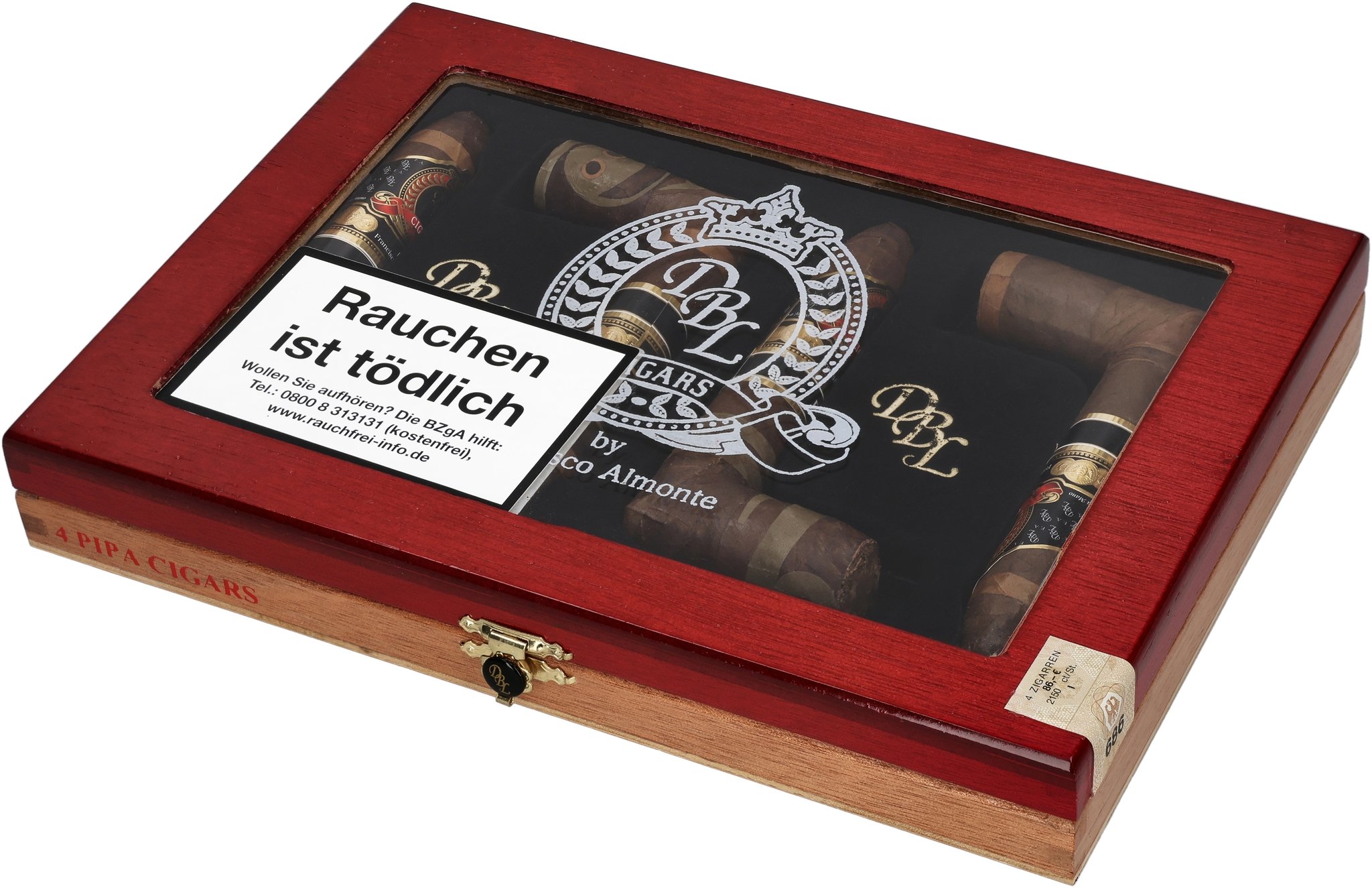 DBL Cigars Dominican Big Leaguer La Pipa Kiste