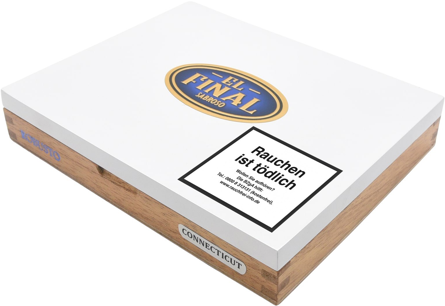 DBL Cigars Dominican Big Leaguer Limited Edition El Final Robusto Connecticut Kiste schräg