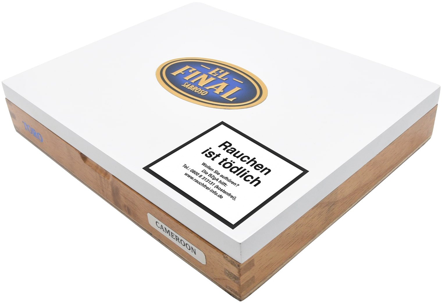 DBL Cigars Dominican Big Leaguer Limited Edition El Final Toro Cameroon Kiste schräg