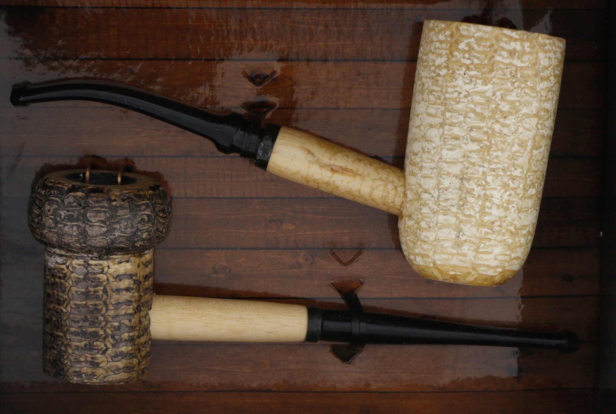 Missouri Meerschaum Geschenksets American Assortment (Geschenkpackung mit 2 Pfeifen) Detailbild