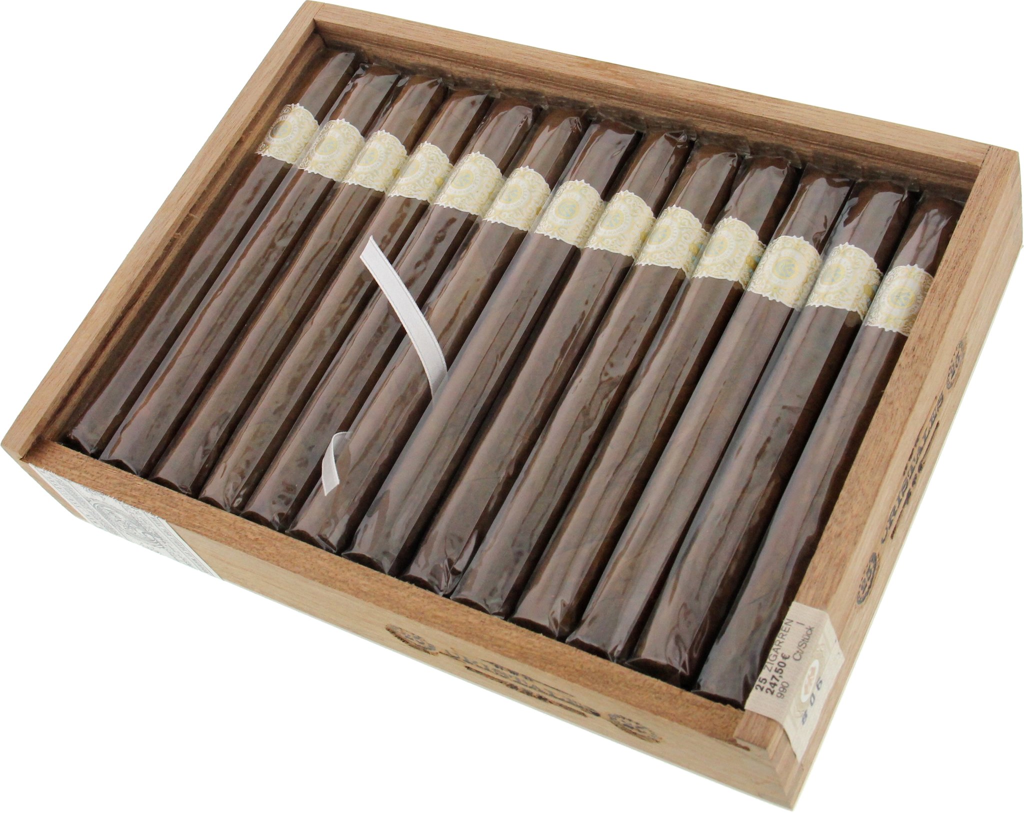 Warped Cigars Flor del Valle Cristales Kiste offen