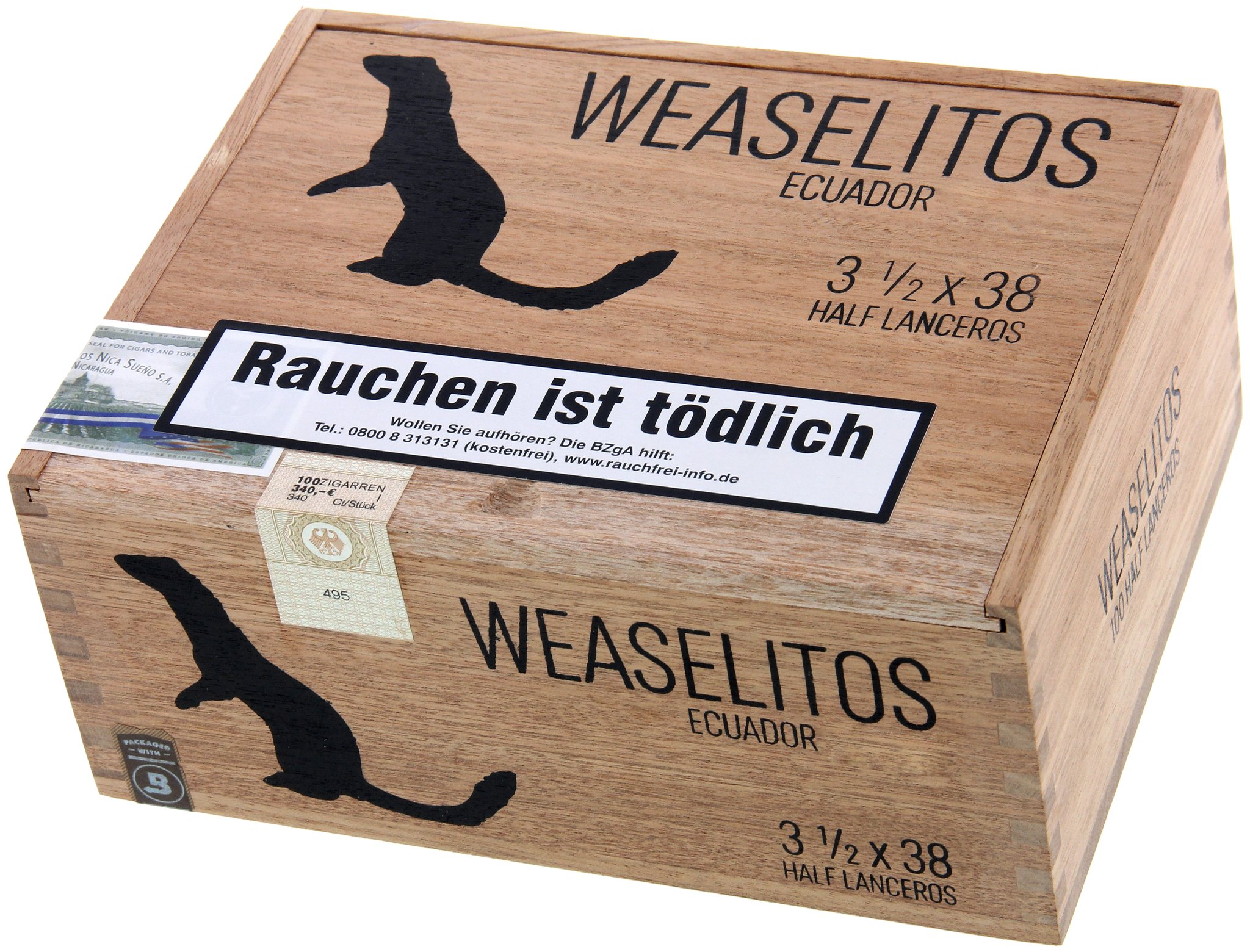 RoMa Craft Tobac Weaselitos Ecuador H....... Kiste