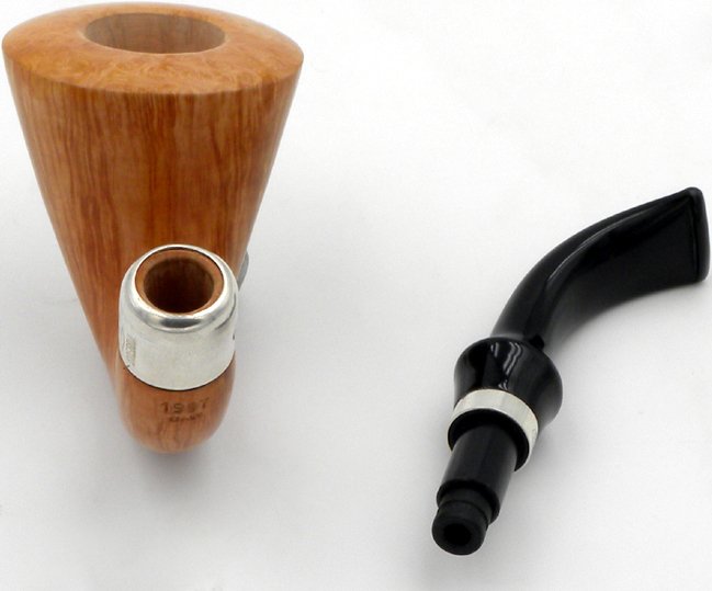 Brebbia First 1997 Calabash Straight Grain Detailbild 2