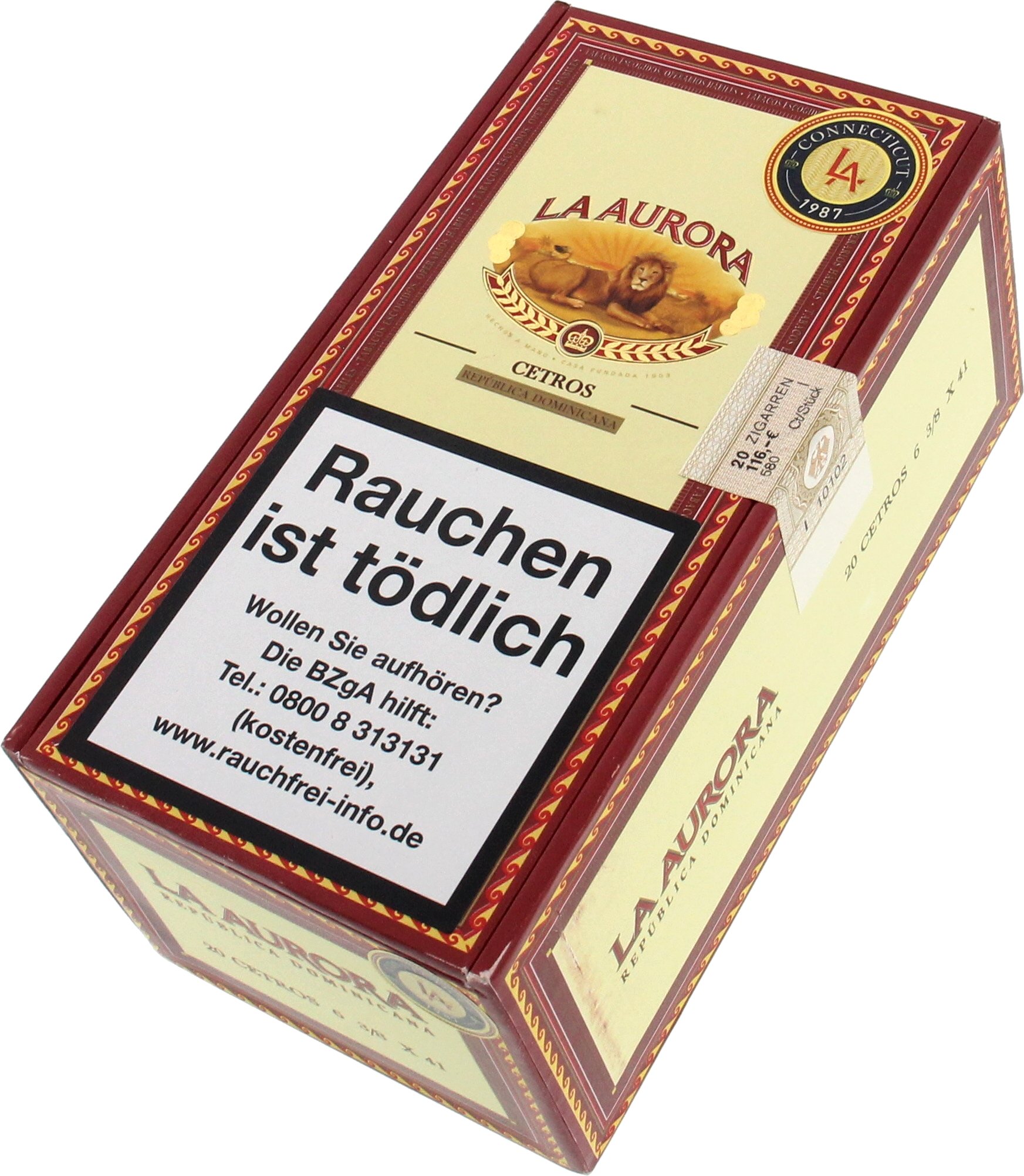 La Aurora Connecticut 1987 Cetros Kiste