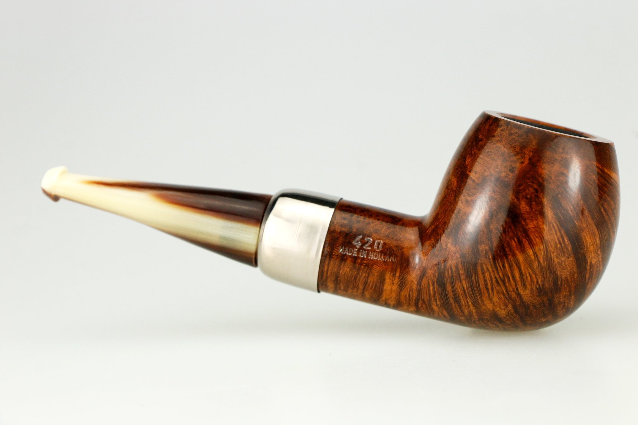 Big Ben Phantom Pfeifen tan polish horn mouthpiece Modell 420 (112023420)_02