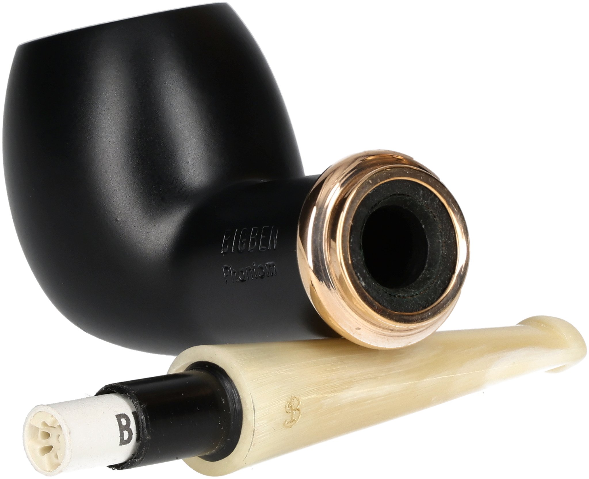 Black matte horn Mouthpiece Modell 420_05