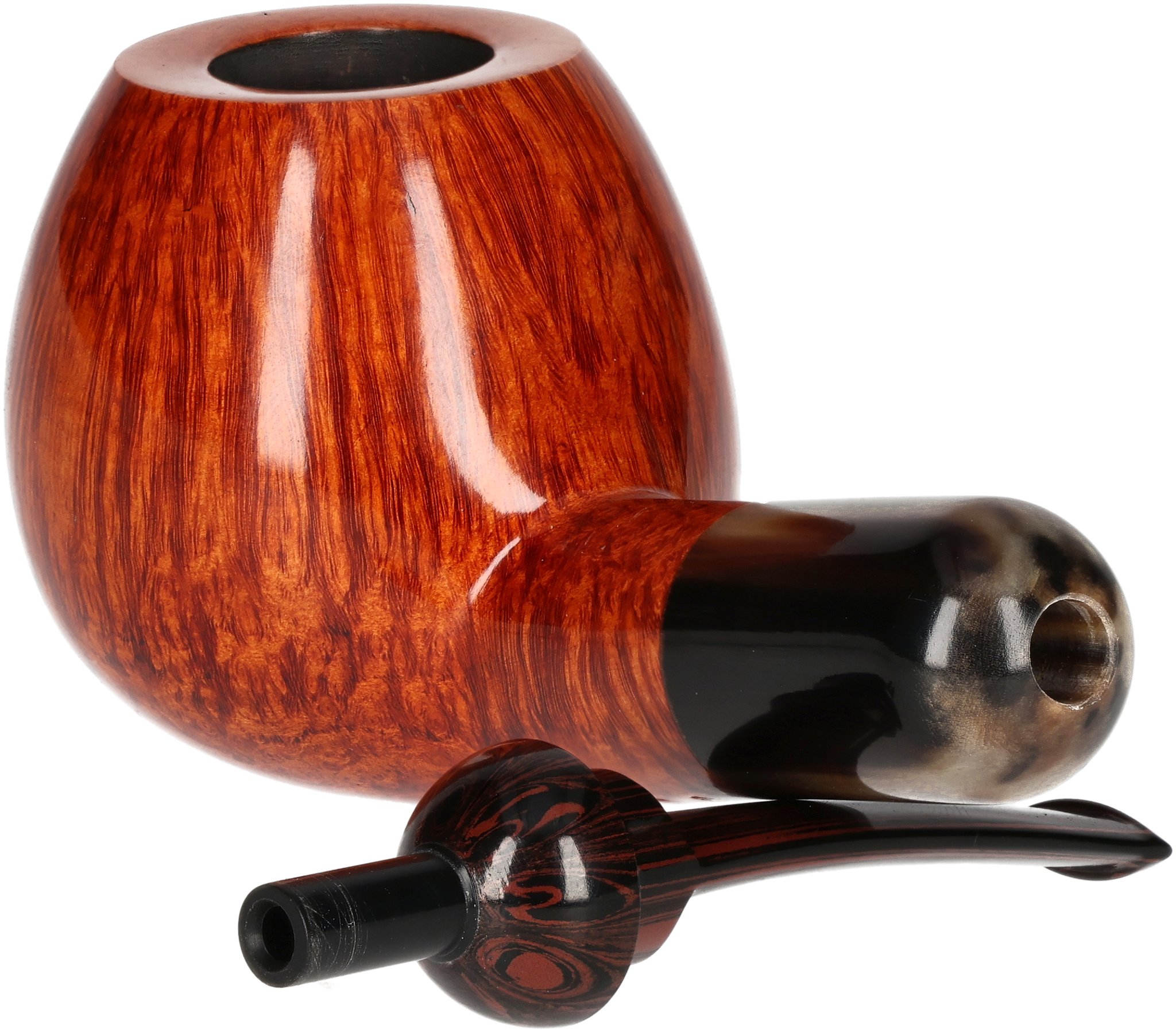 Holmer Knudsen Freehand Pfeifen Danish Quarterpot_06