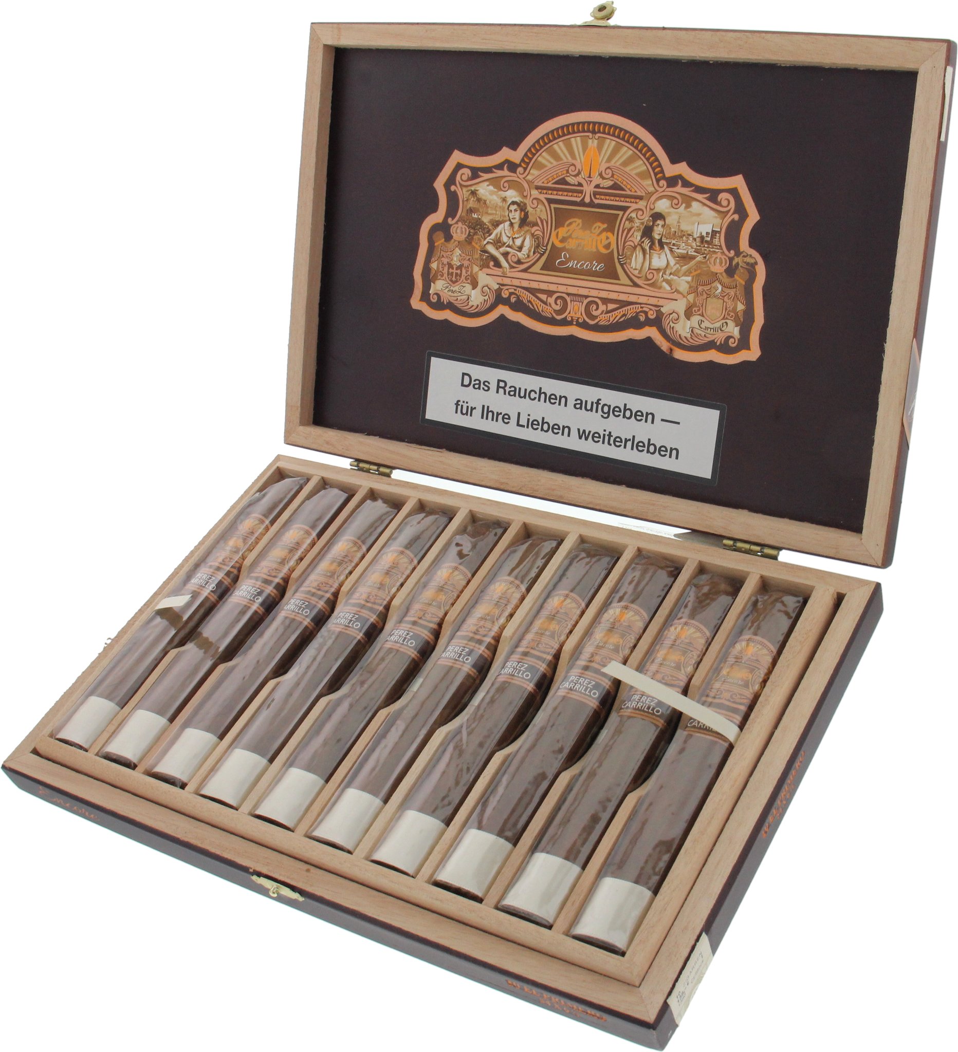 EPC Ernesto Perez-Carrillo Encore El Primero (Churchill) Kiste offen