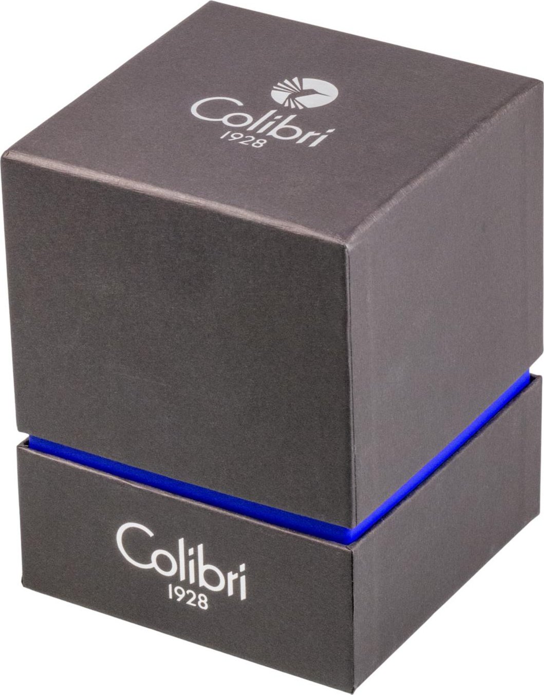 Colibri Quasar Tischfeuerzeug blau (293965) Verpackung