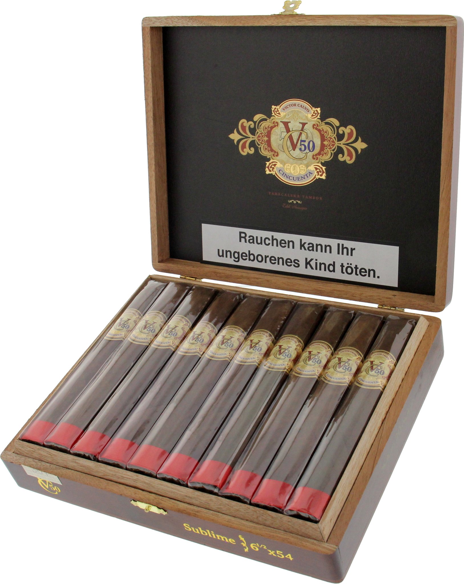 Victor Calvo Nicaragua Cincuenta Sublime Kiste offen