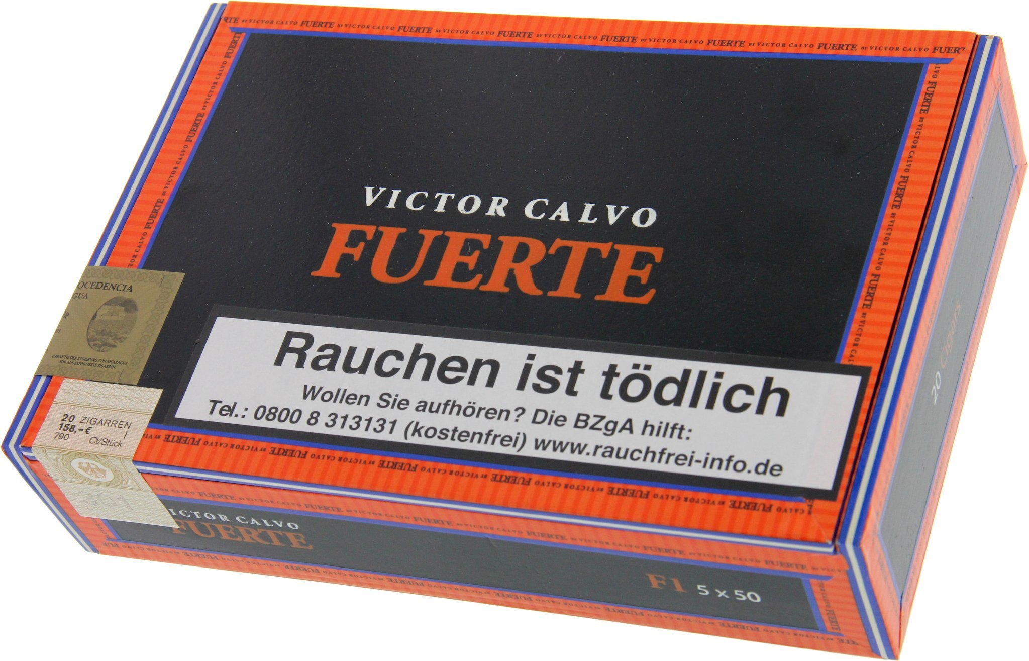 Victor Calvo Nicaragua Fuerte F1 Kiste