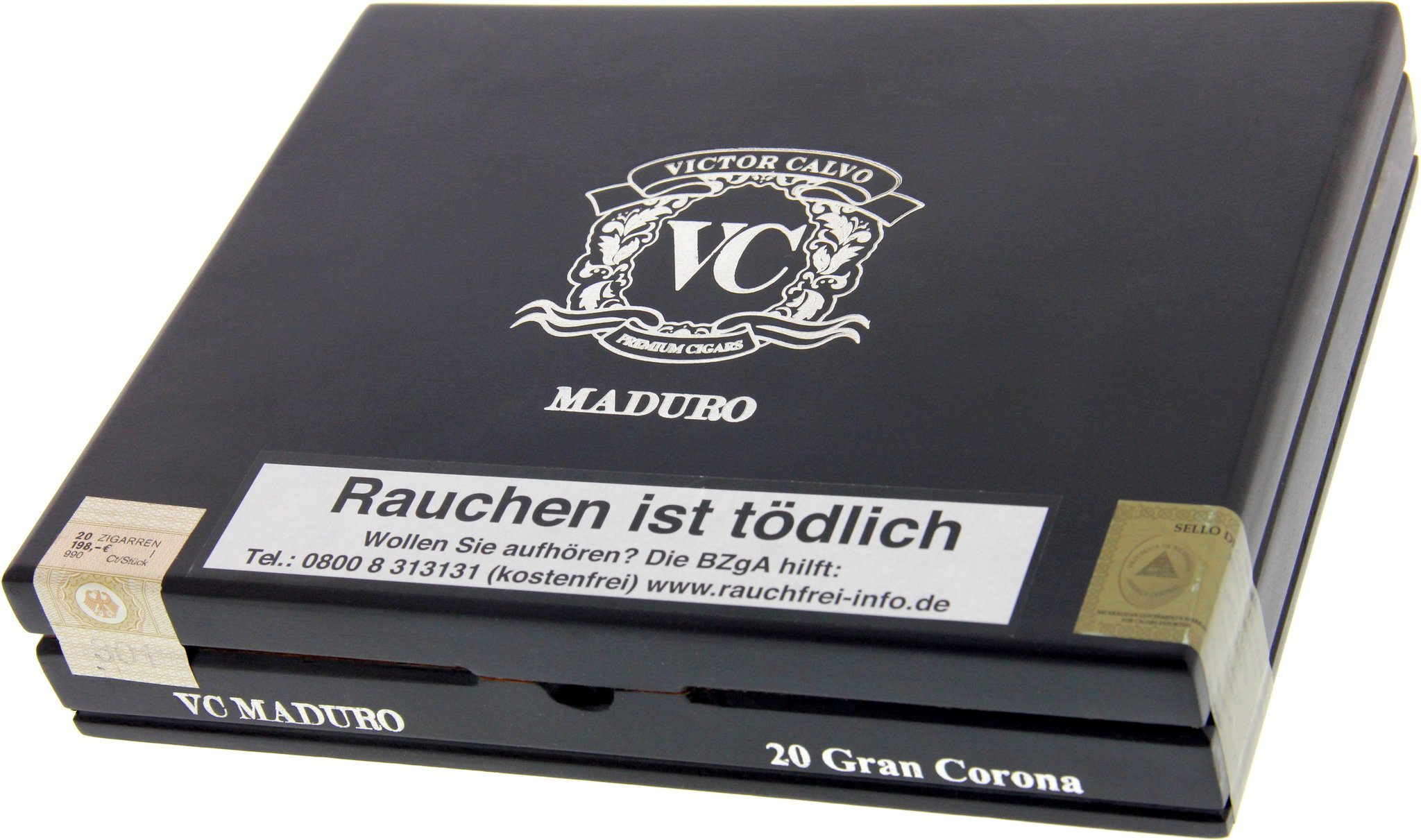 Victor Calvo Nicaragua Maduro Gran Corona Kiste