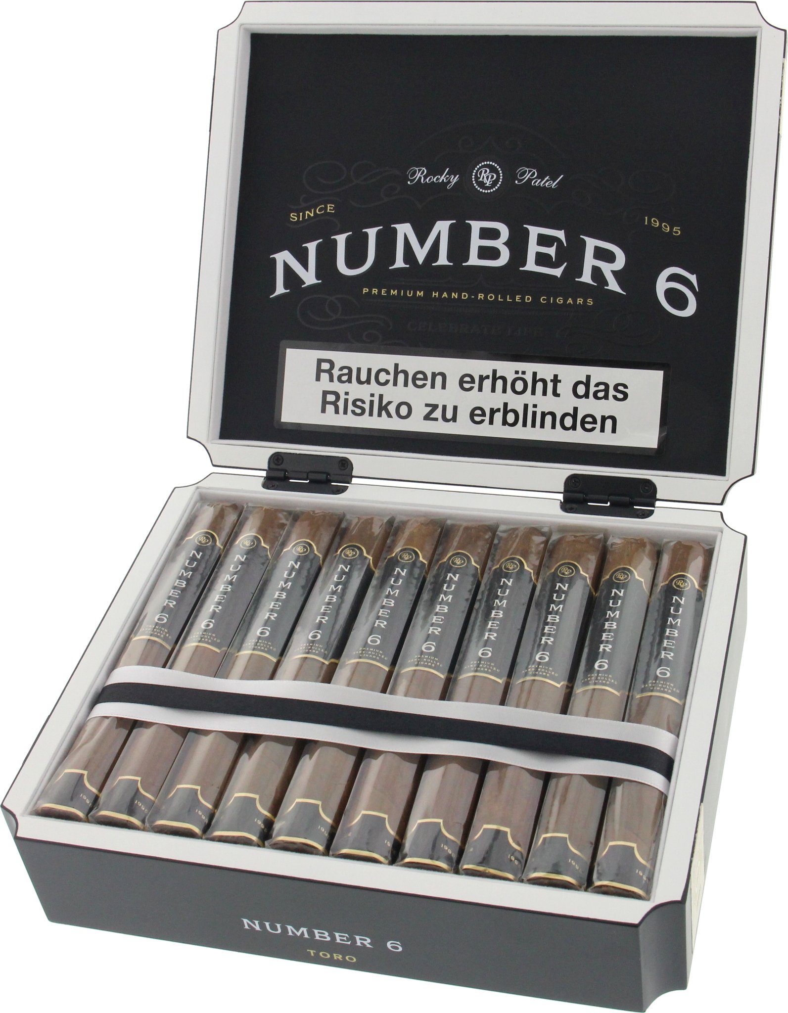 Rocky Patel Number 6 Toro Kiste offen