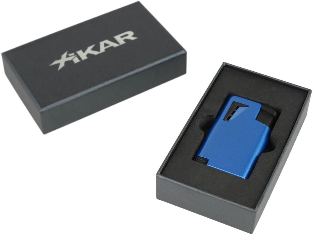 Xikar XK1 Single Blau (555BL) Box
