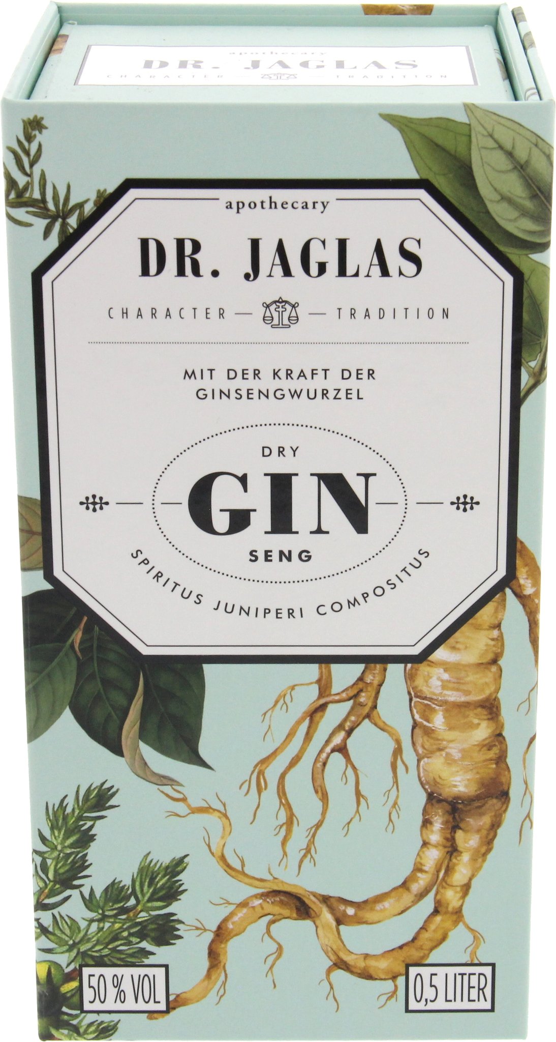 Dr. Jaglas Gin Seng 500ml Kiste