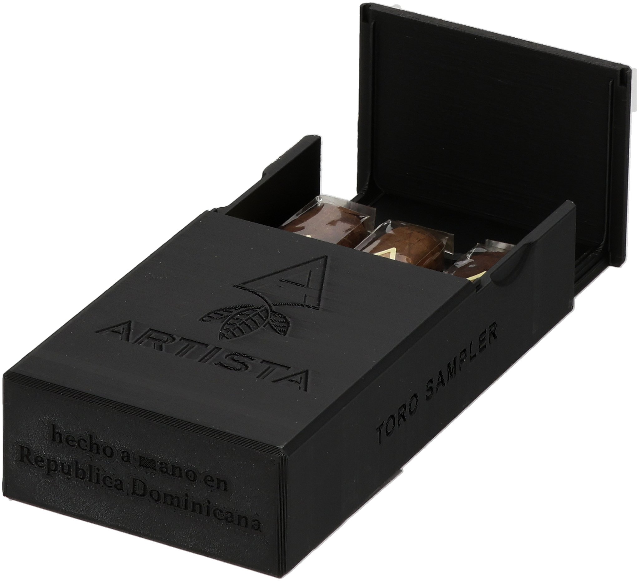 Sampler Toro box open