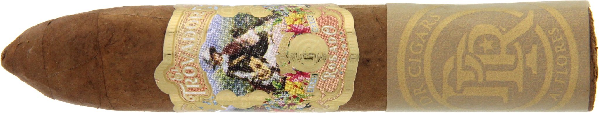 PDR Abe Flores El Trovador Rosado Petit Belicoso