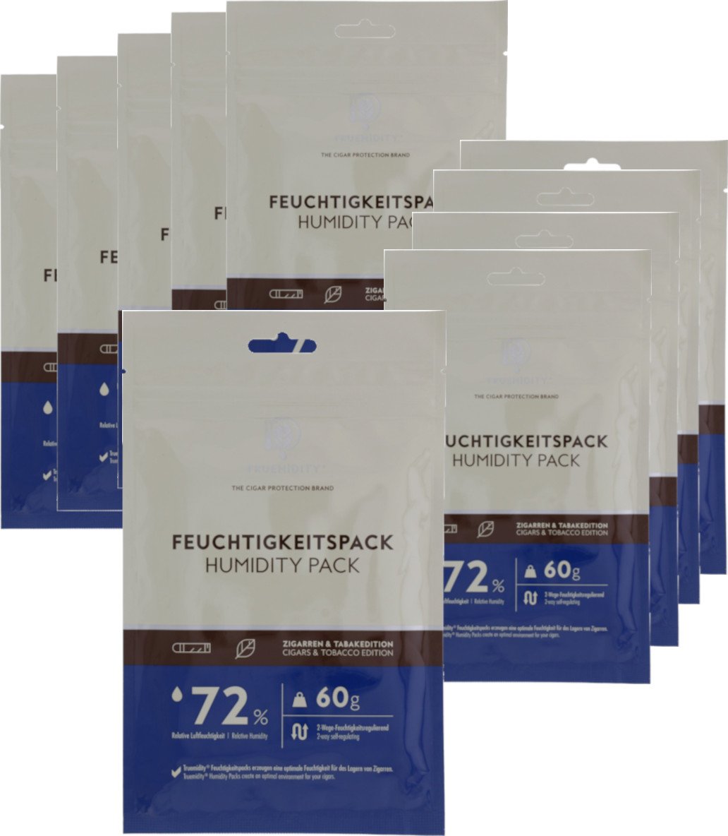 10er SPARPACKUNG - 72 % Befeuchterpack (10x60 Gramm - mit rund 10% Preisvorteil) Detailbild 01