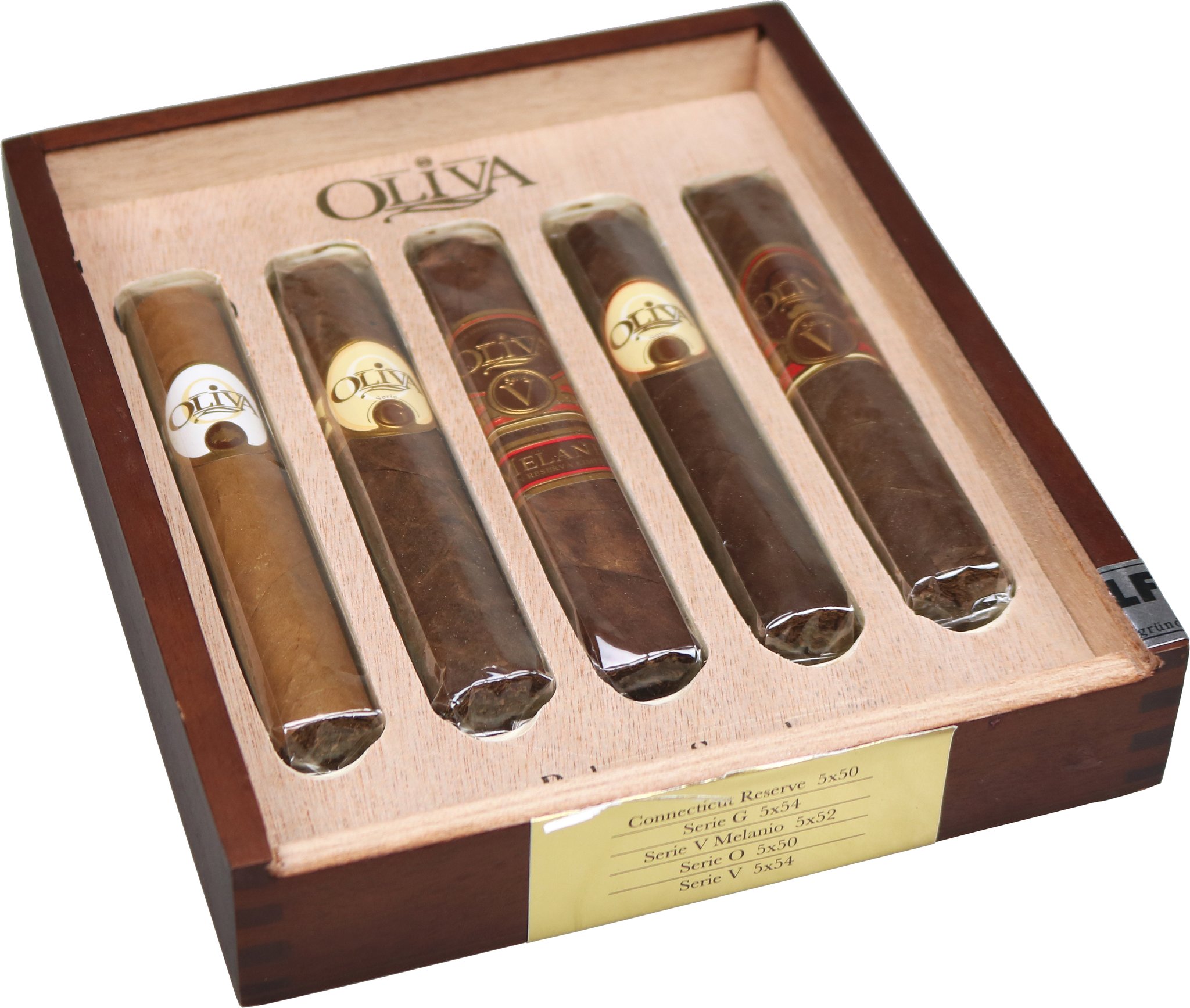 Oliva Sampler Robusto Sampler (5er Kiste) offen