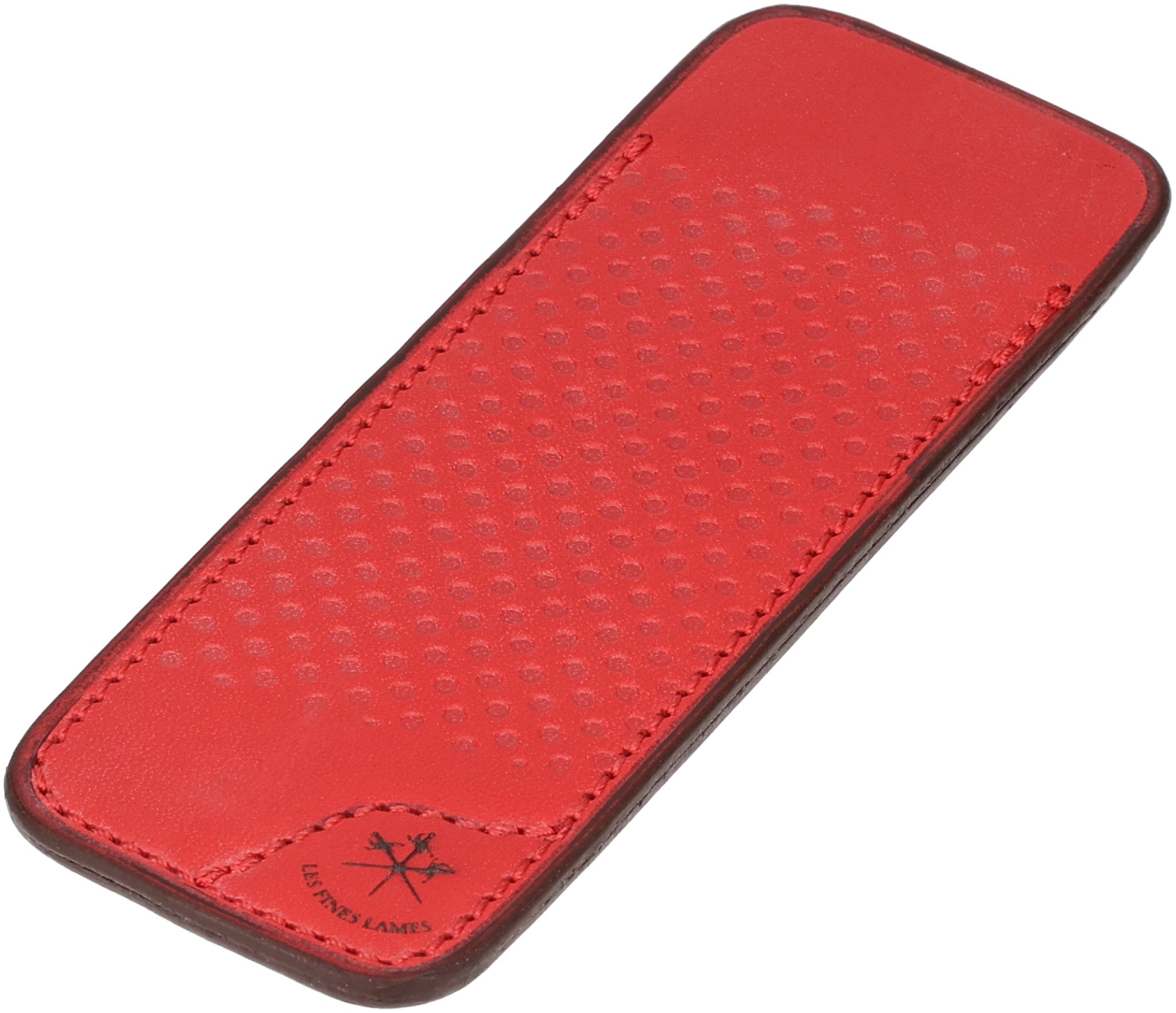 Les Fines Lames Zigarrenmesser Le Petit Lederetui Racing Red_02
